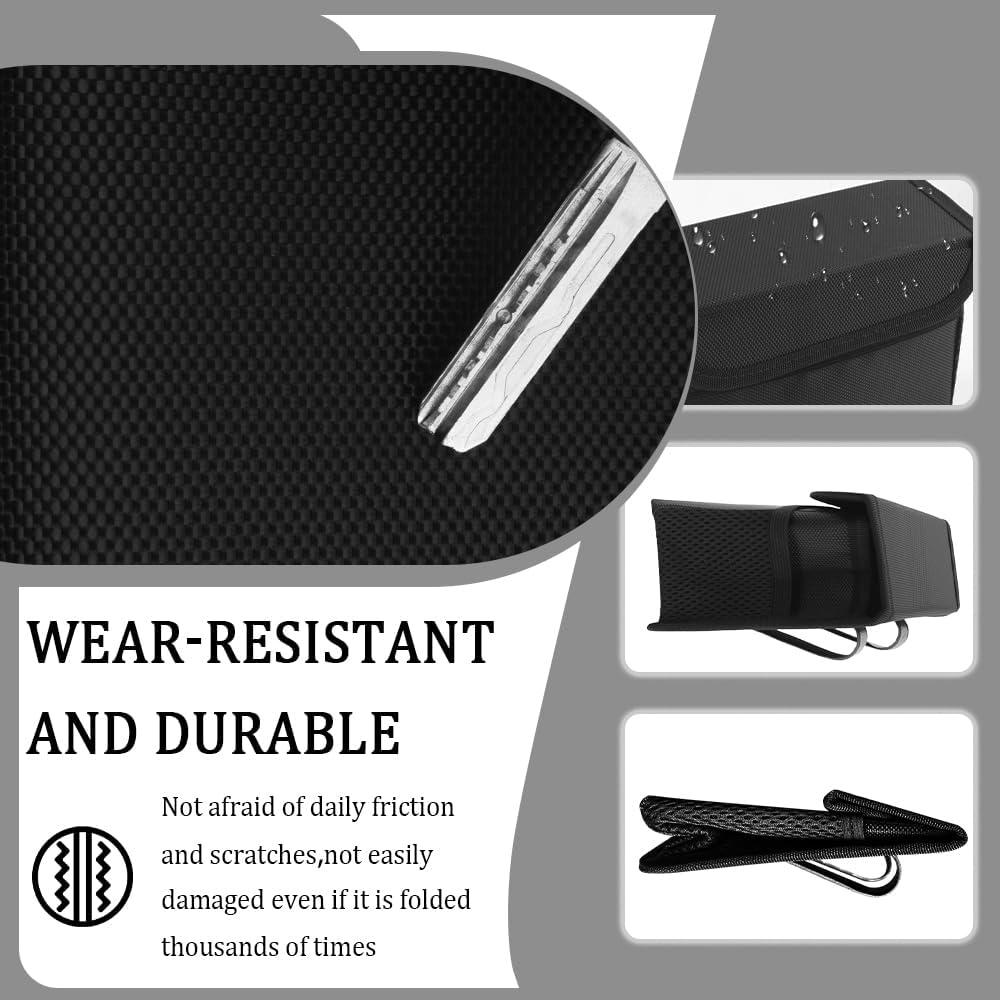 Cubeta de Basura Plegable Figpade para Auto con Tapa Magnética