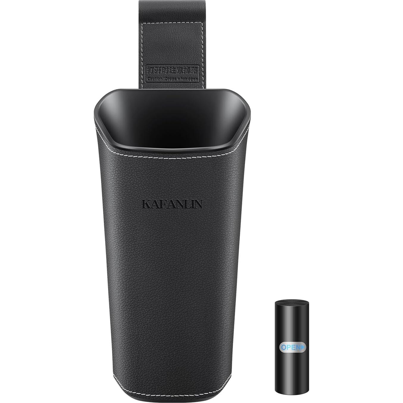 Basurero de coche KAFANLIN mini 600ml negro portátil