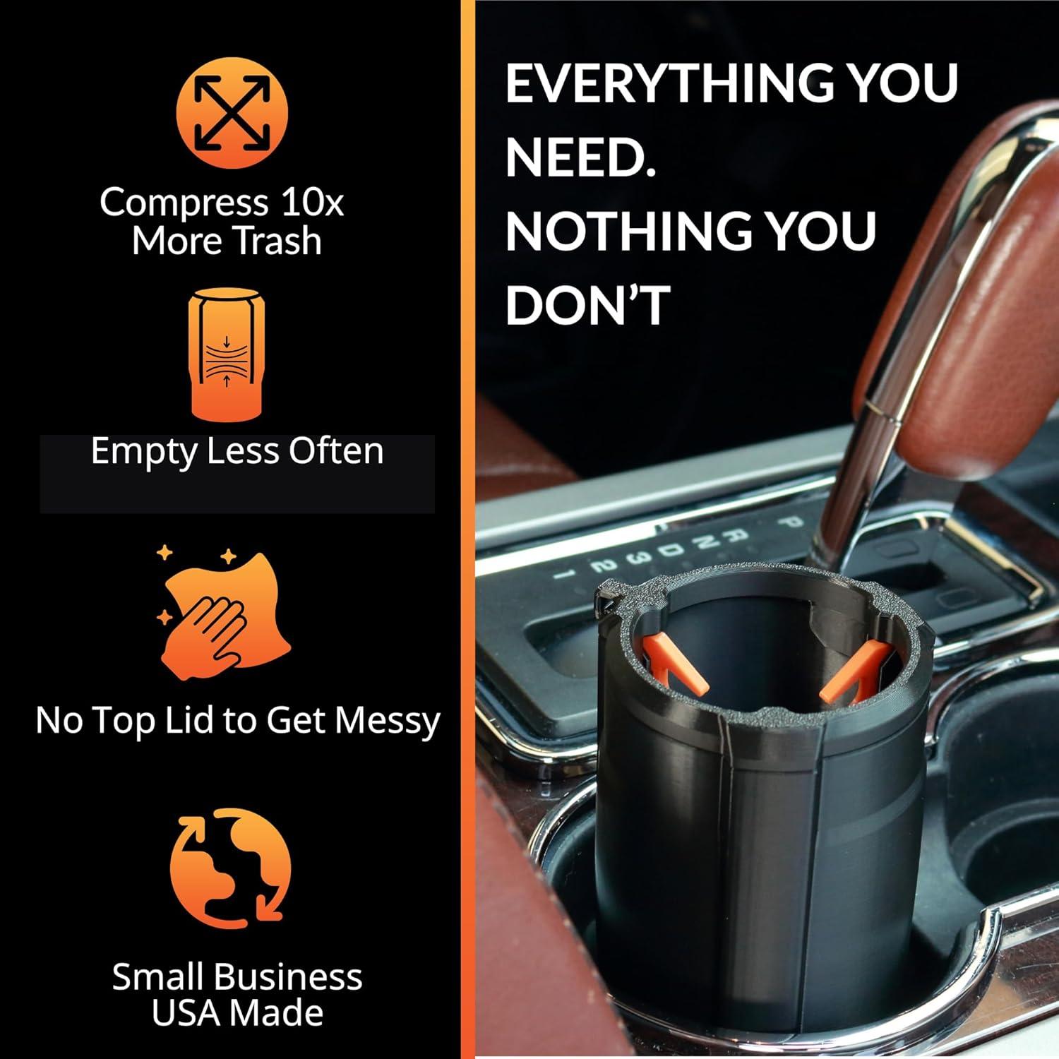 Mini Trampa de Basura Trampa de Basura MTT Negro 3.8L