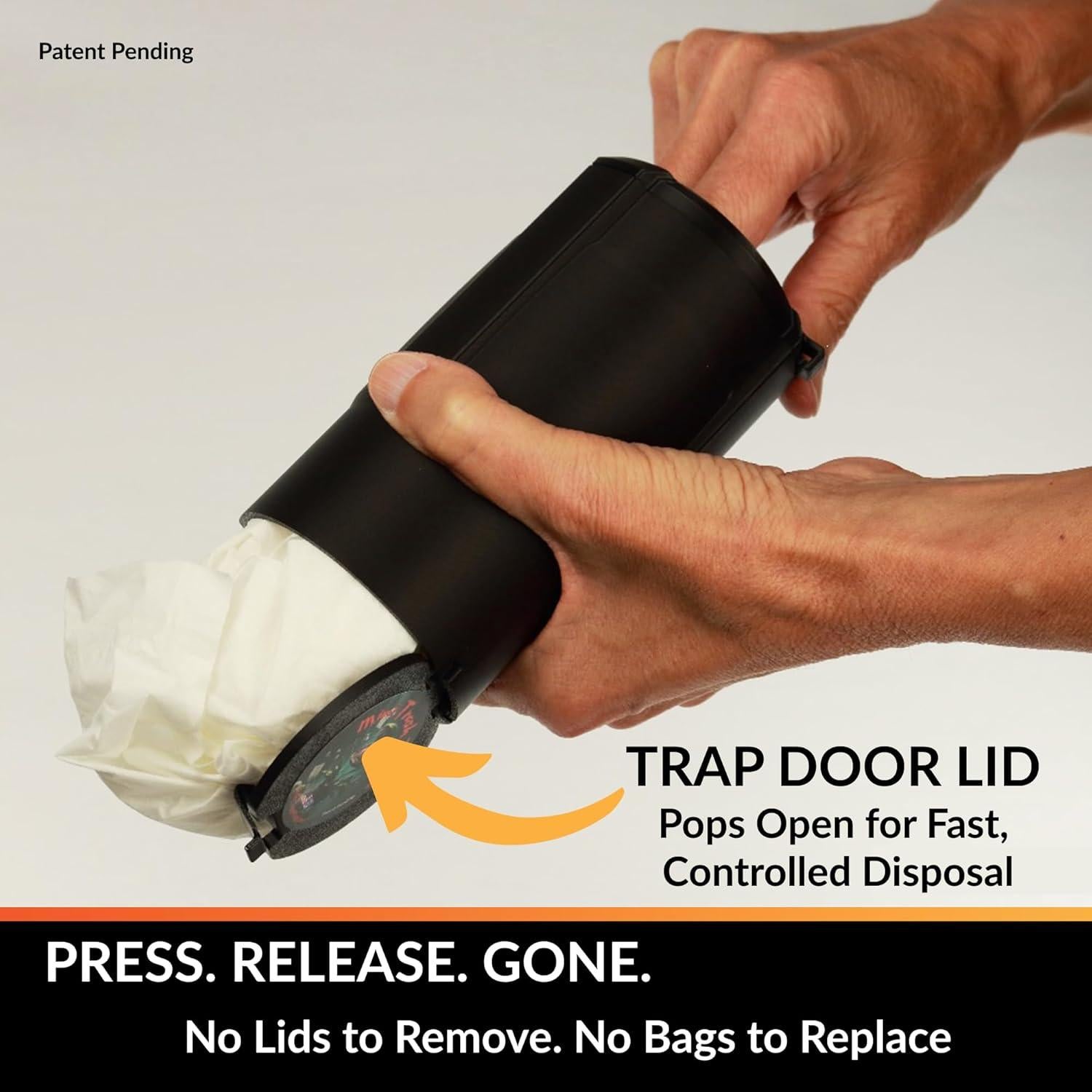 Mini Trampa de Basura Trampa de Basura MTT Negro 3.8L