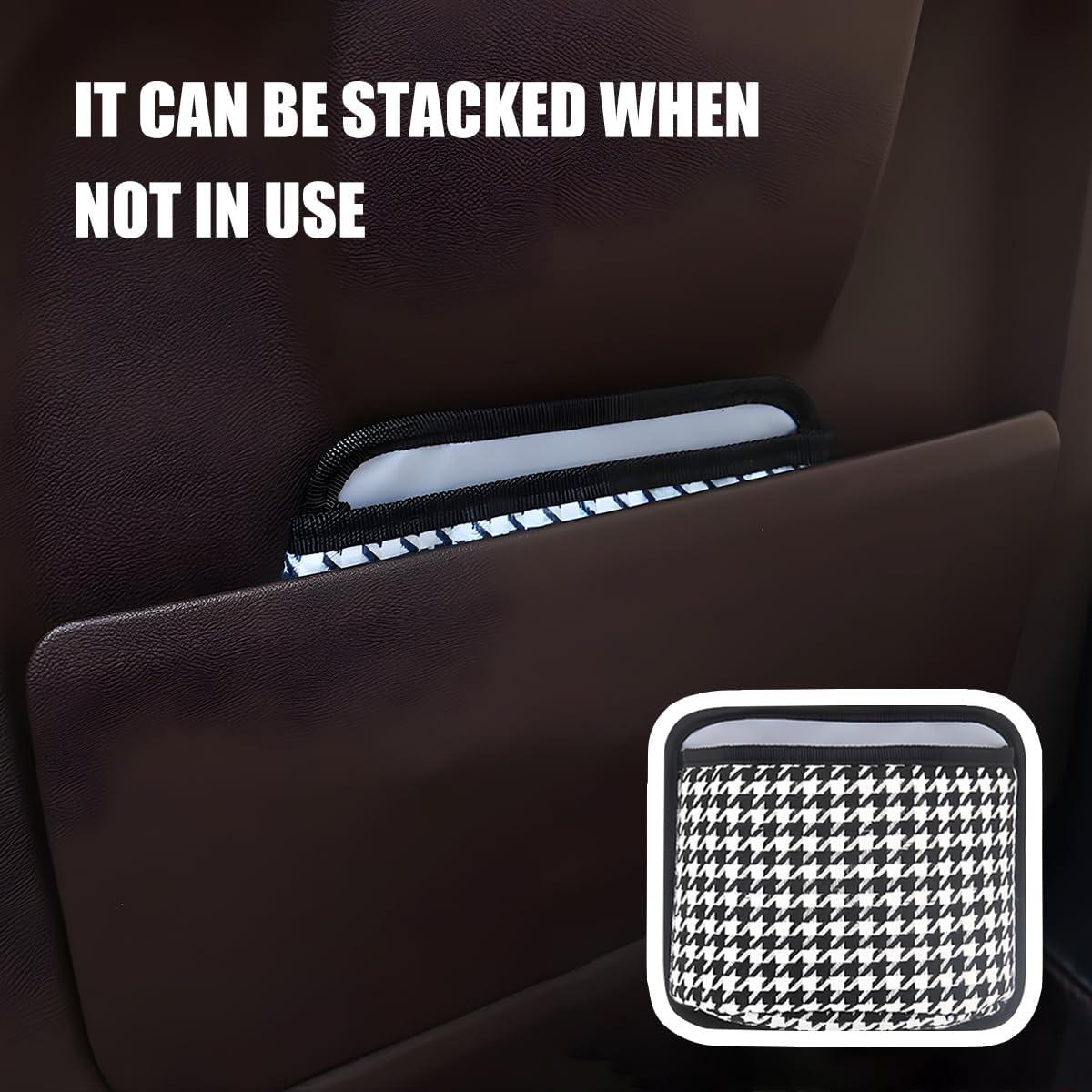 Basurero de Auto FALVFUN Plegable Negro/Blanco 3.06L