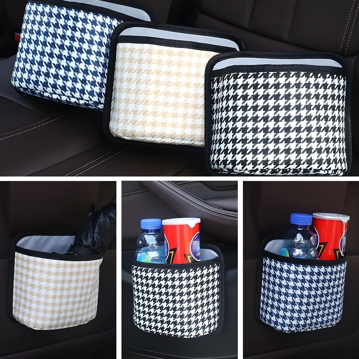 Basurero de Auto FALVFUN Plegable Negro/Blanco 3.06L