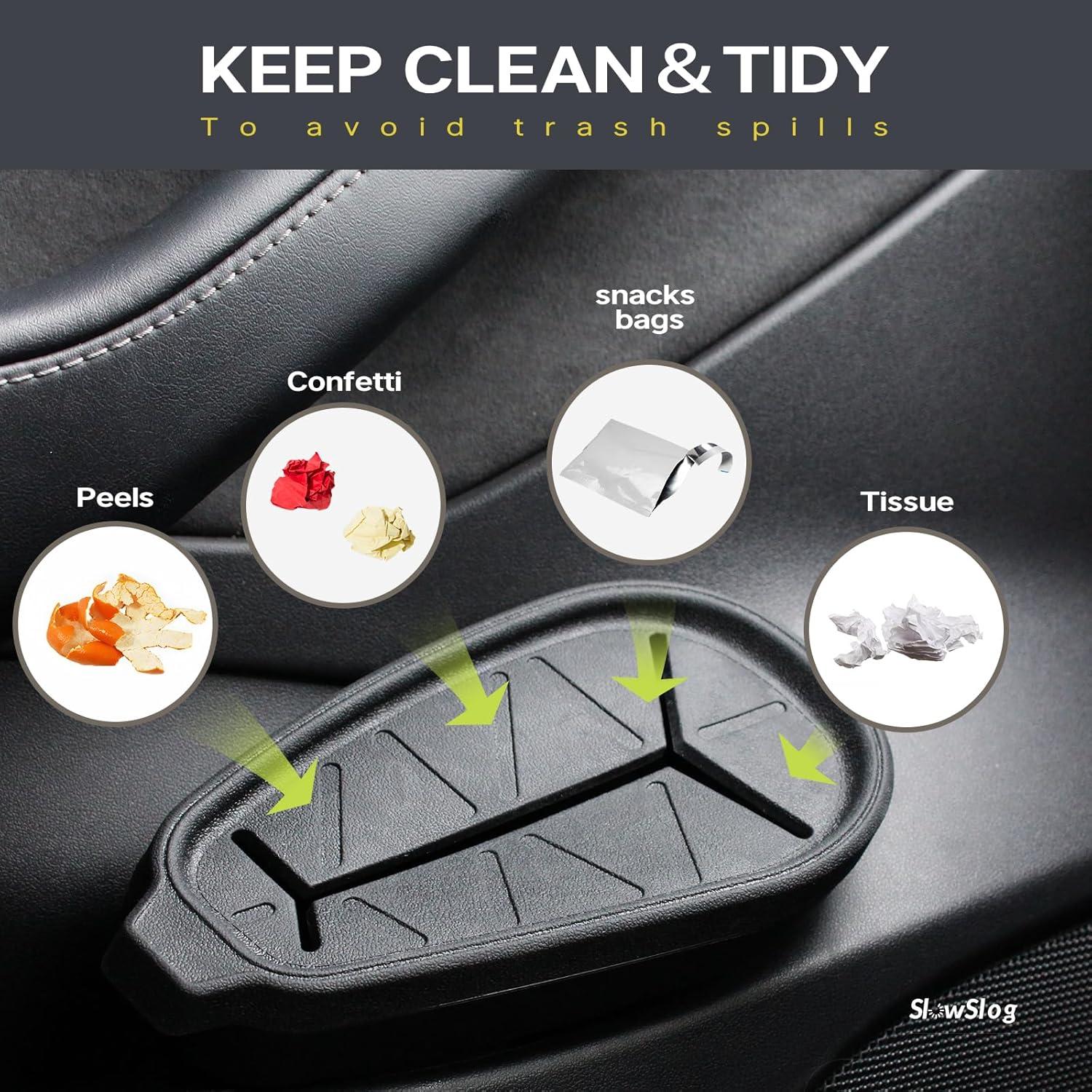 Basurero para Tesla Model 3 2017-2023 - Accesorio Con Tapa