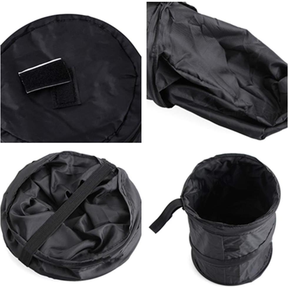 Basurero de Coche Plegable AISIBO 29.9L Tela Oxford Negro