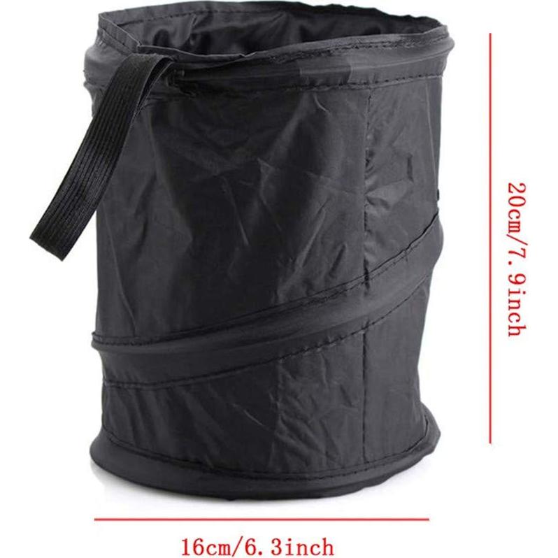 Basurero de Coche Plegable AISIBO 29.9L Tela Oxford Negro