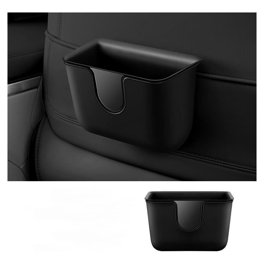 Bote de Basura para Auto AOWIS - Organizador a Prueba de Fugas Negro