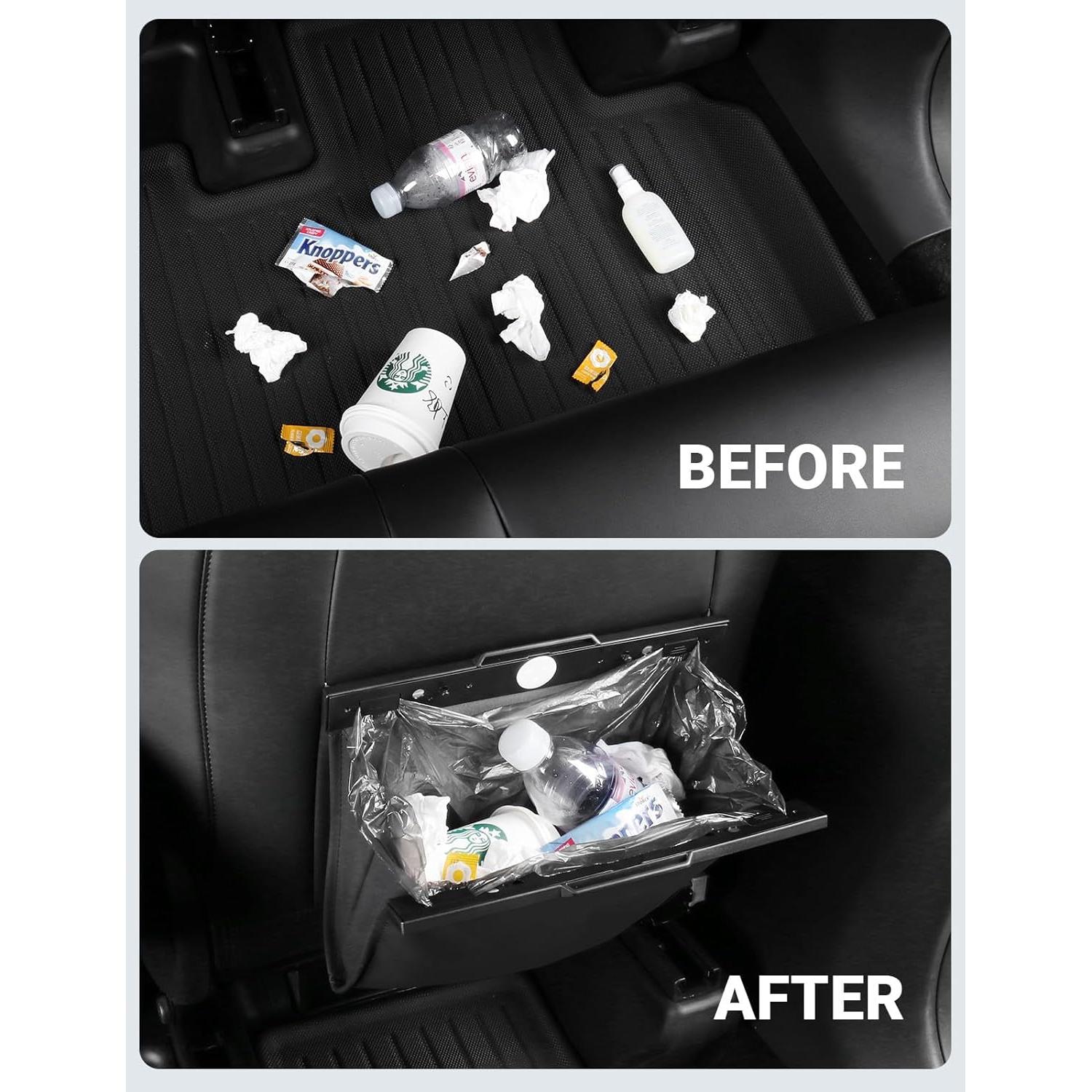 Basurero BASENOR para Tesla Model Y/3/S/X/Cybertruck 2017-2026