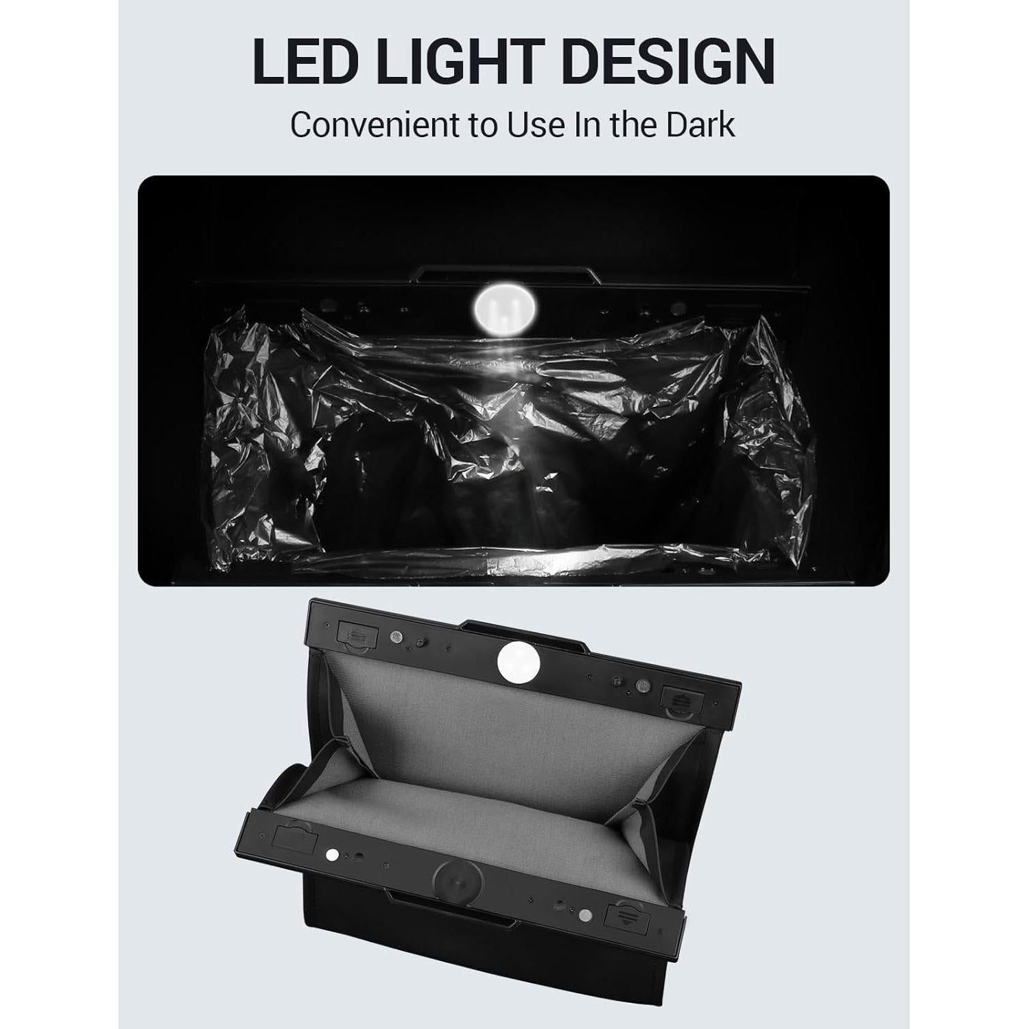 Basurero BASENOR para Tesla Model Y/3/S/X/Cybertruck 2017-2026