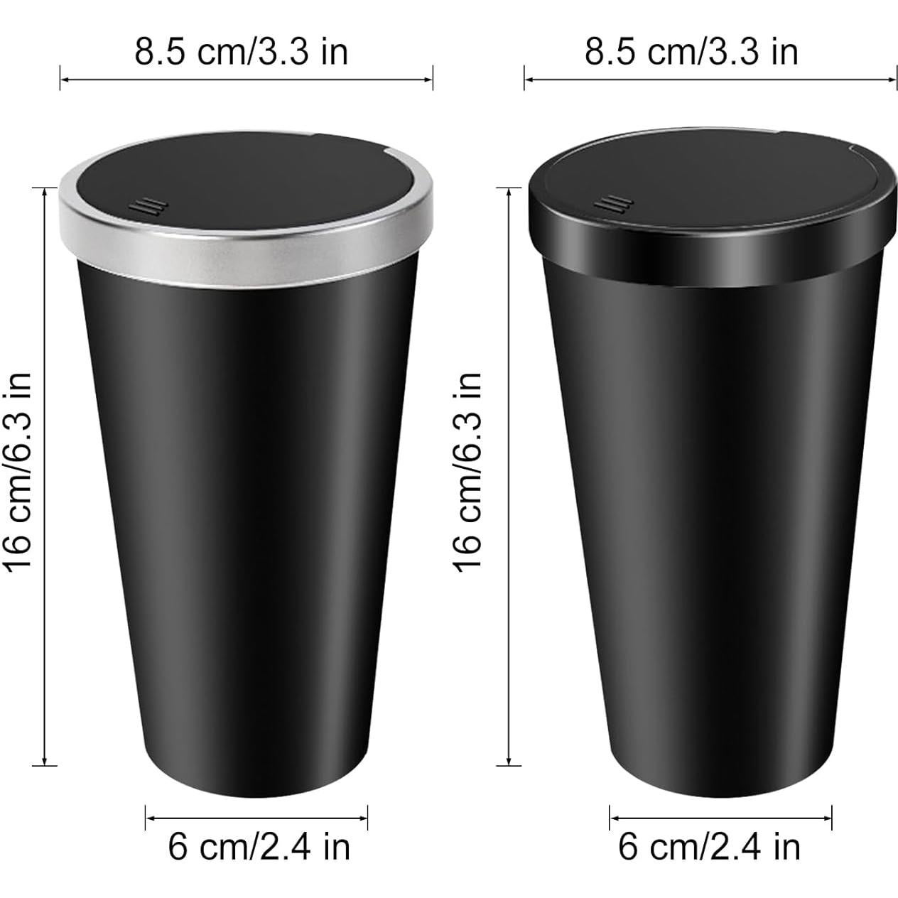 Mini Basurero para Auto Weideen con 90 Bolsas Negras