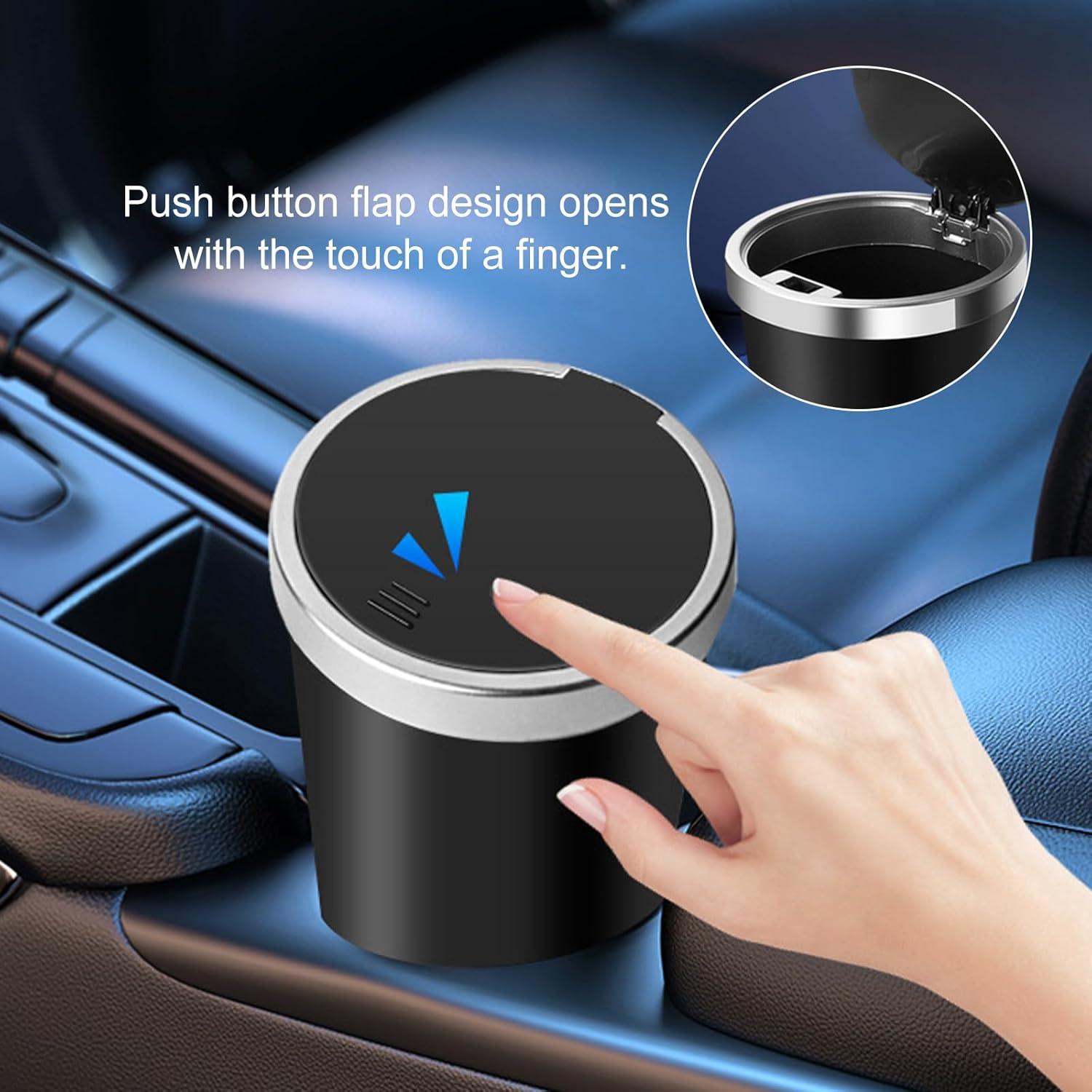 Mini Basurero para Auto Weideen con 90 Bolsas Negras