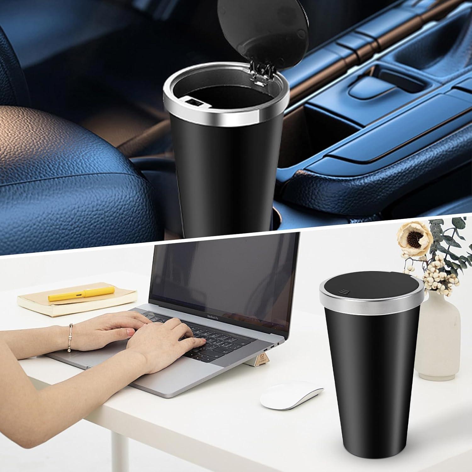 Mini Basurero para Auto Weideen con 90 Bolsas Negras