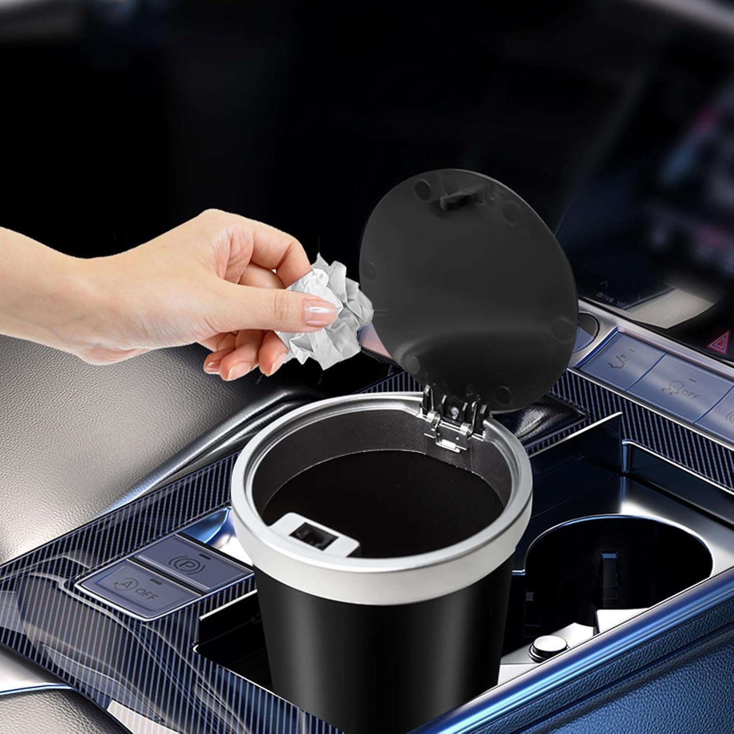 Mini Basurero para Auto Weideen con 90 Bolsas Negras