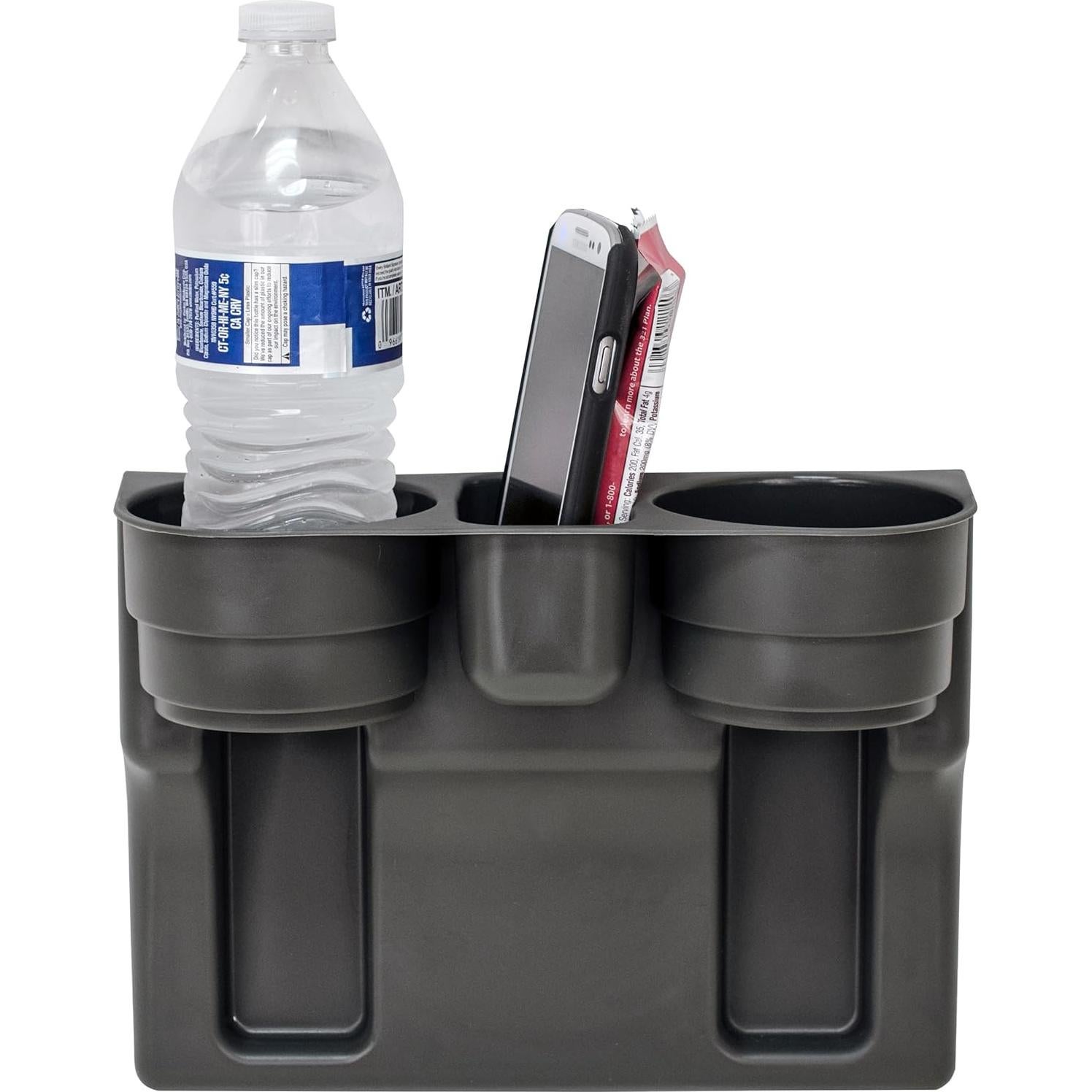 Soporte para Tazas y Teléfonos Custom Accessories Negro