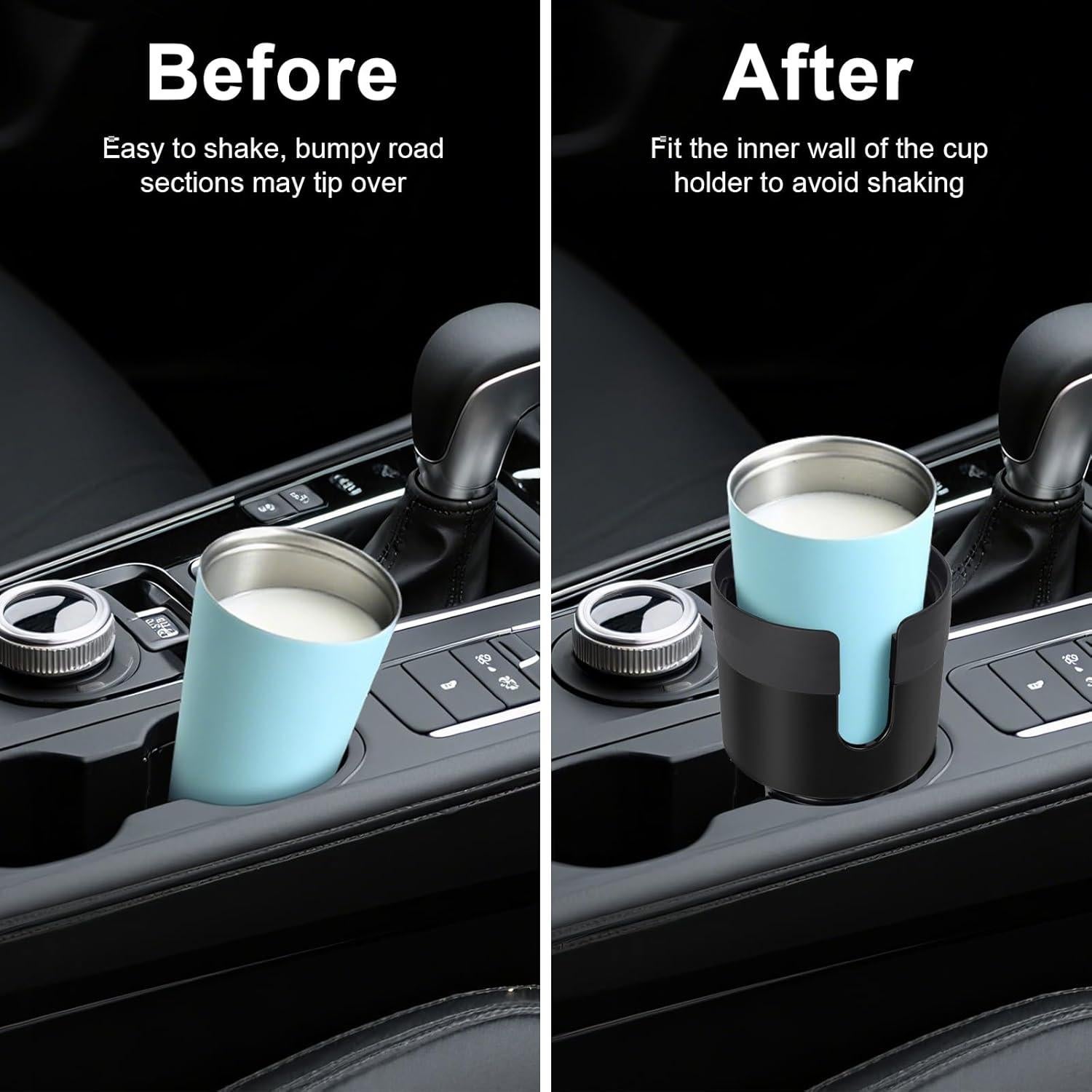 Expansor de Soporte para Tazas Kincown Negro Ajustable 7.6-9.9 cm