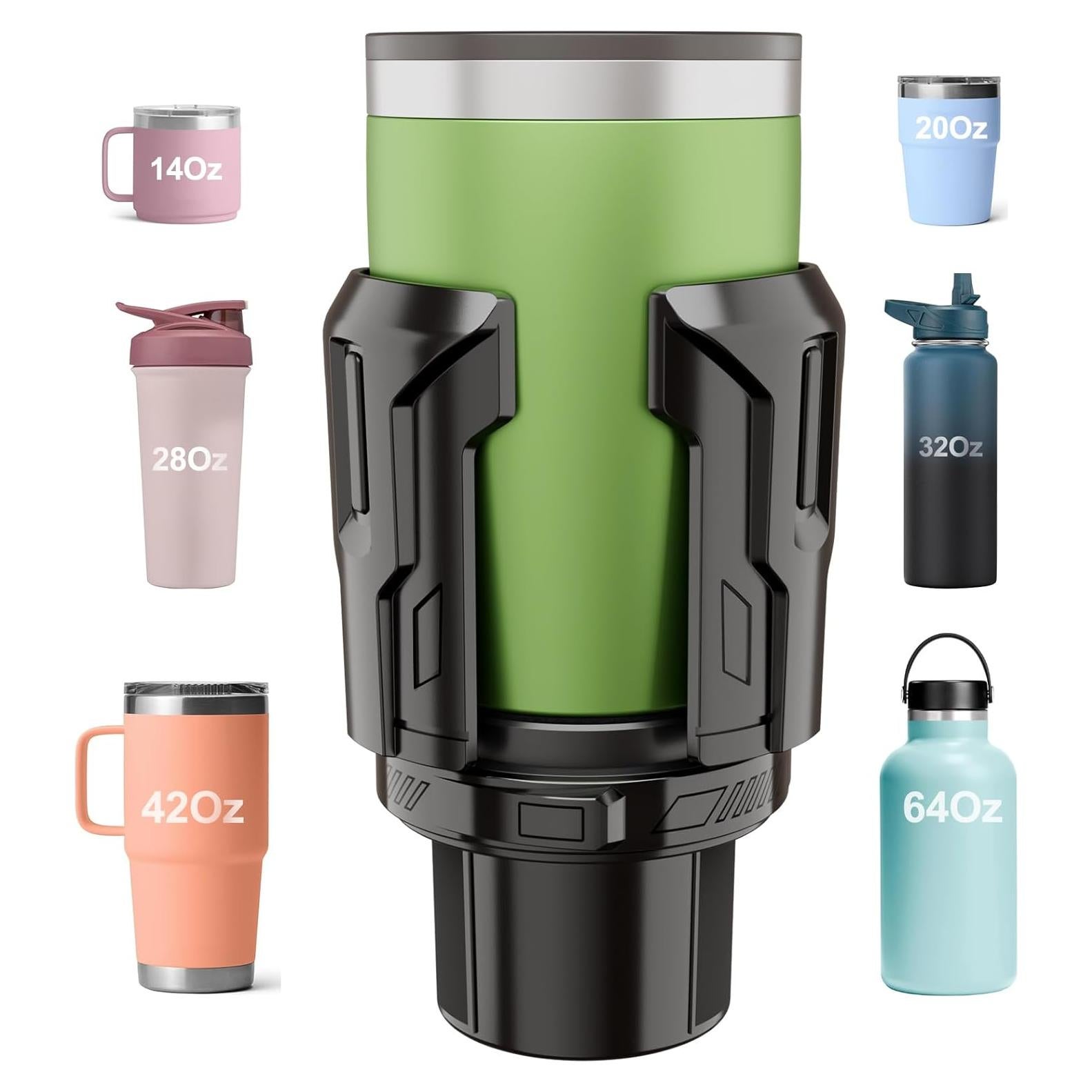 Expansor de Portavasos para Coche FLLIK CH09-H-1-A Ajustable