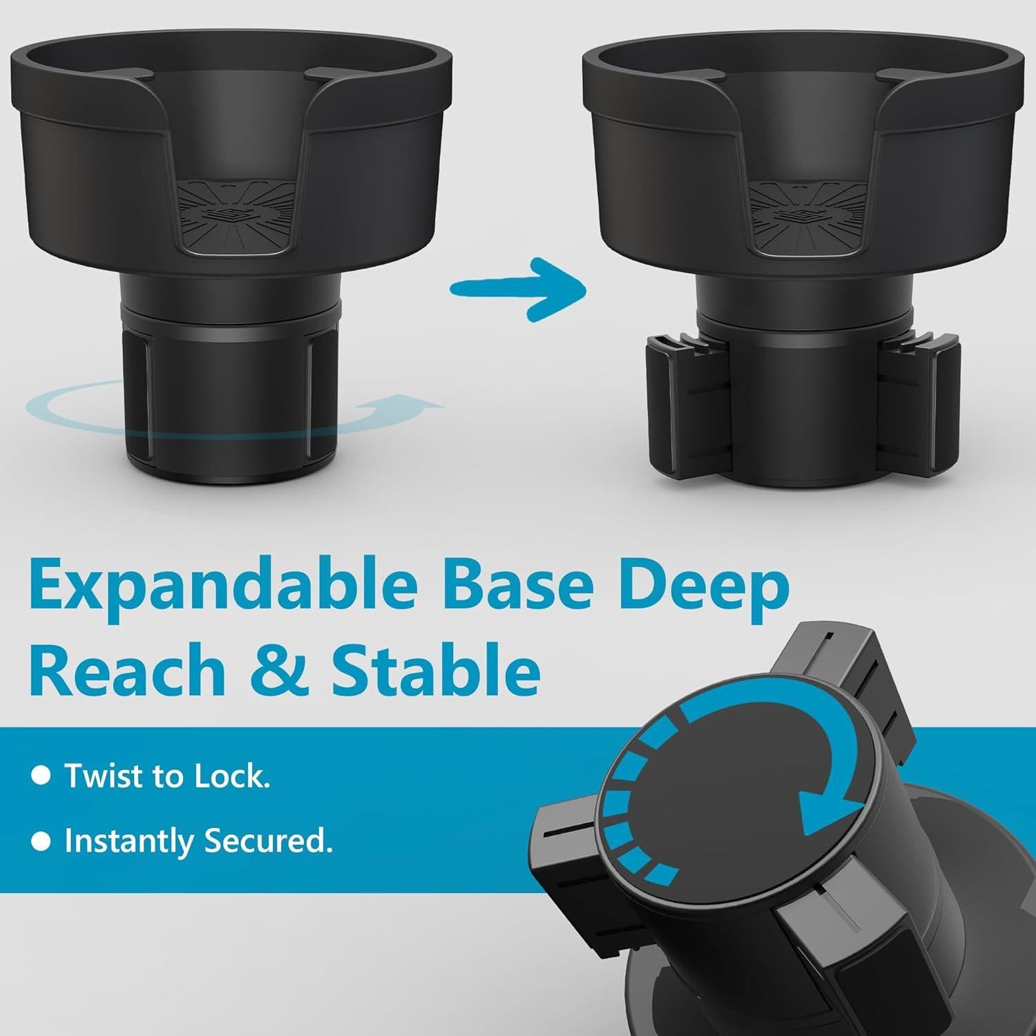 Expansor Soporte Tazas Seven Sparta Ajustable 8.9-10.2cm