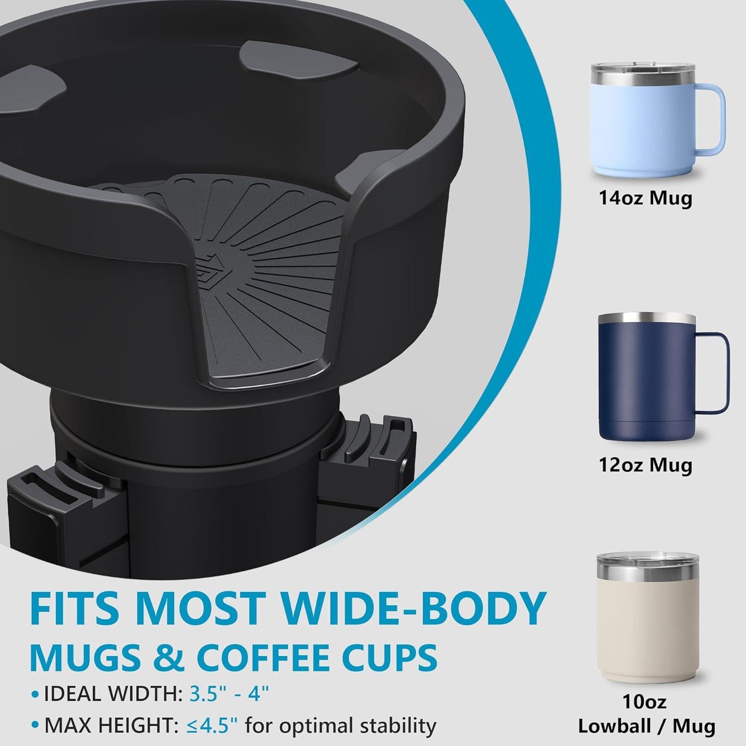 Expansor Soporte Tazas Seven Sparta Ajustable 8.9-10.2cm