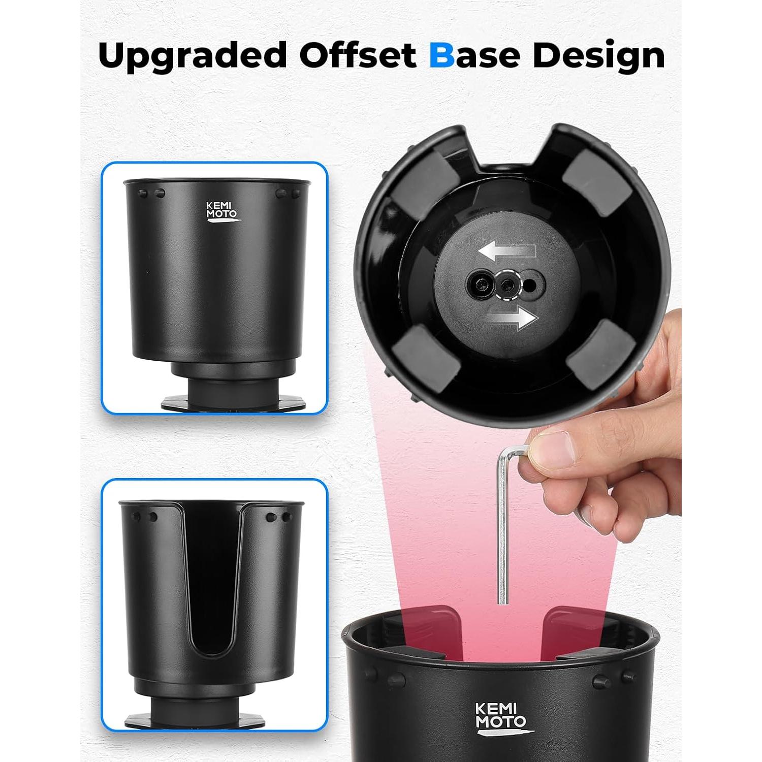 Soporte Expandible para Portavasos KEMIMOTO 18-40oz Universal