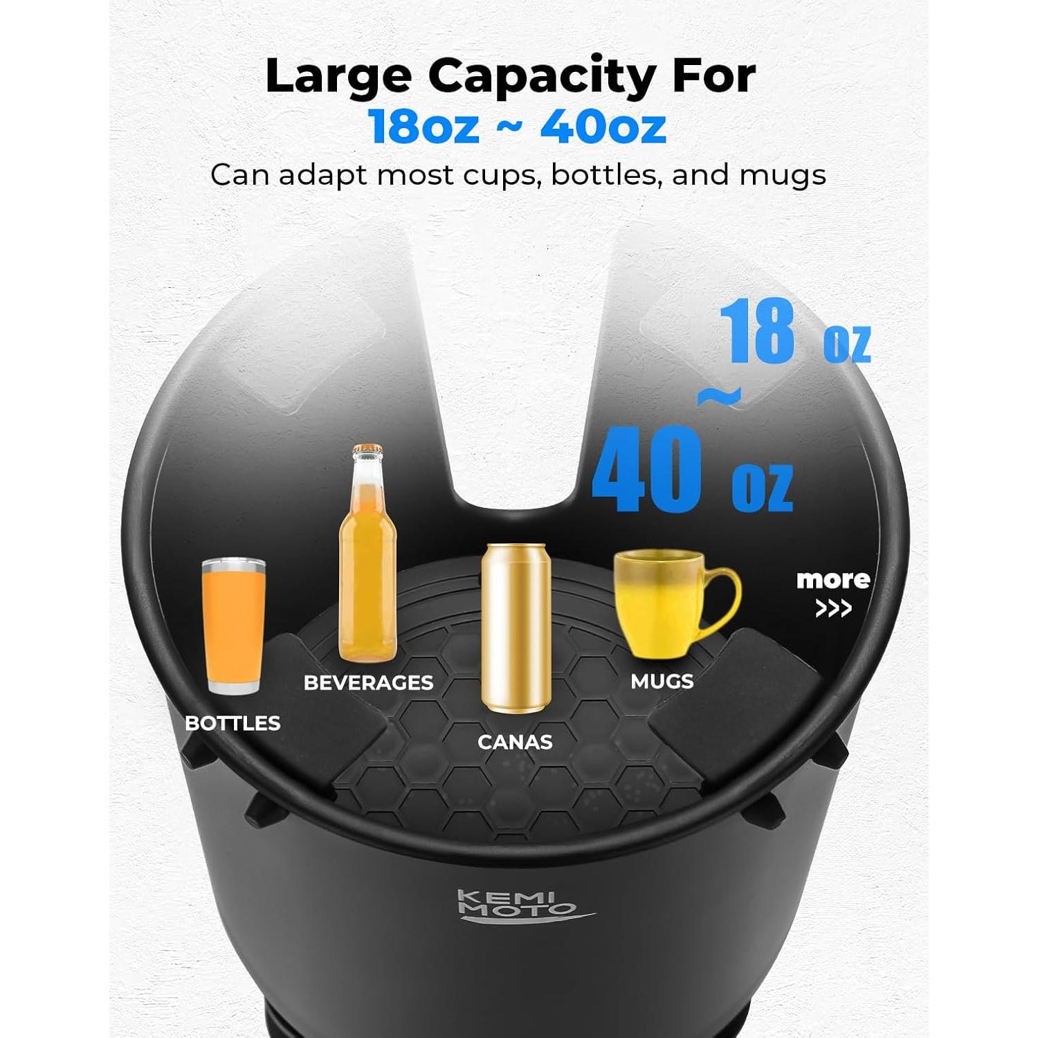 Soporte Expandible para Portavasos KEMIMOTO 18-40oz Universal