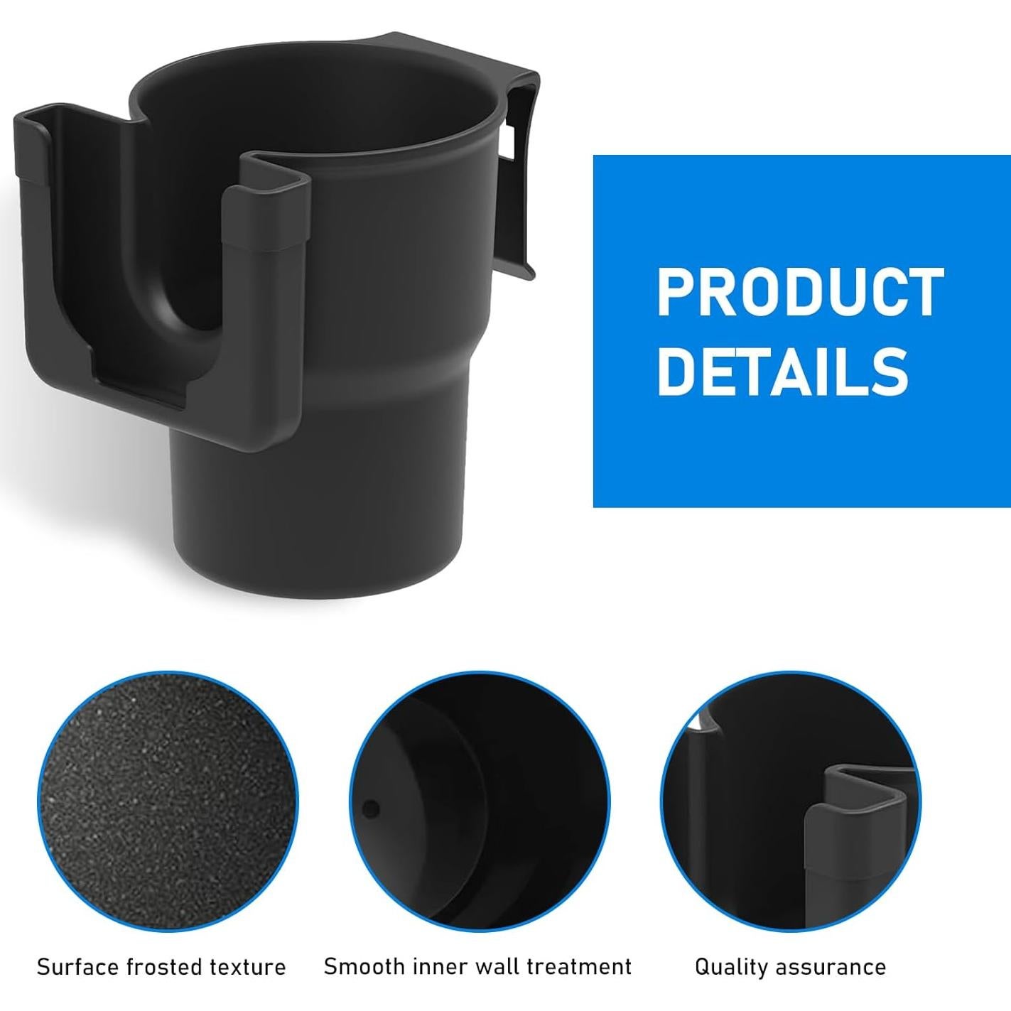 Soporte para Taza y Teléfono Downhill 2-en-1 Negro