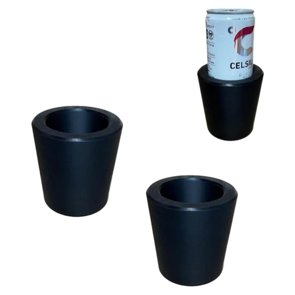 Adaptador Soporte Latas Slim Kimalab - Paquete de Dos, Negro