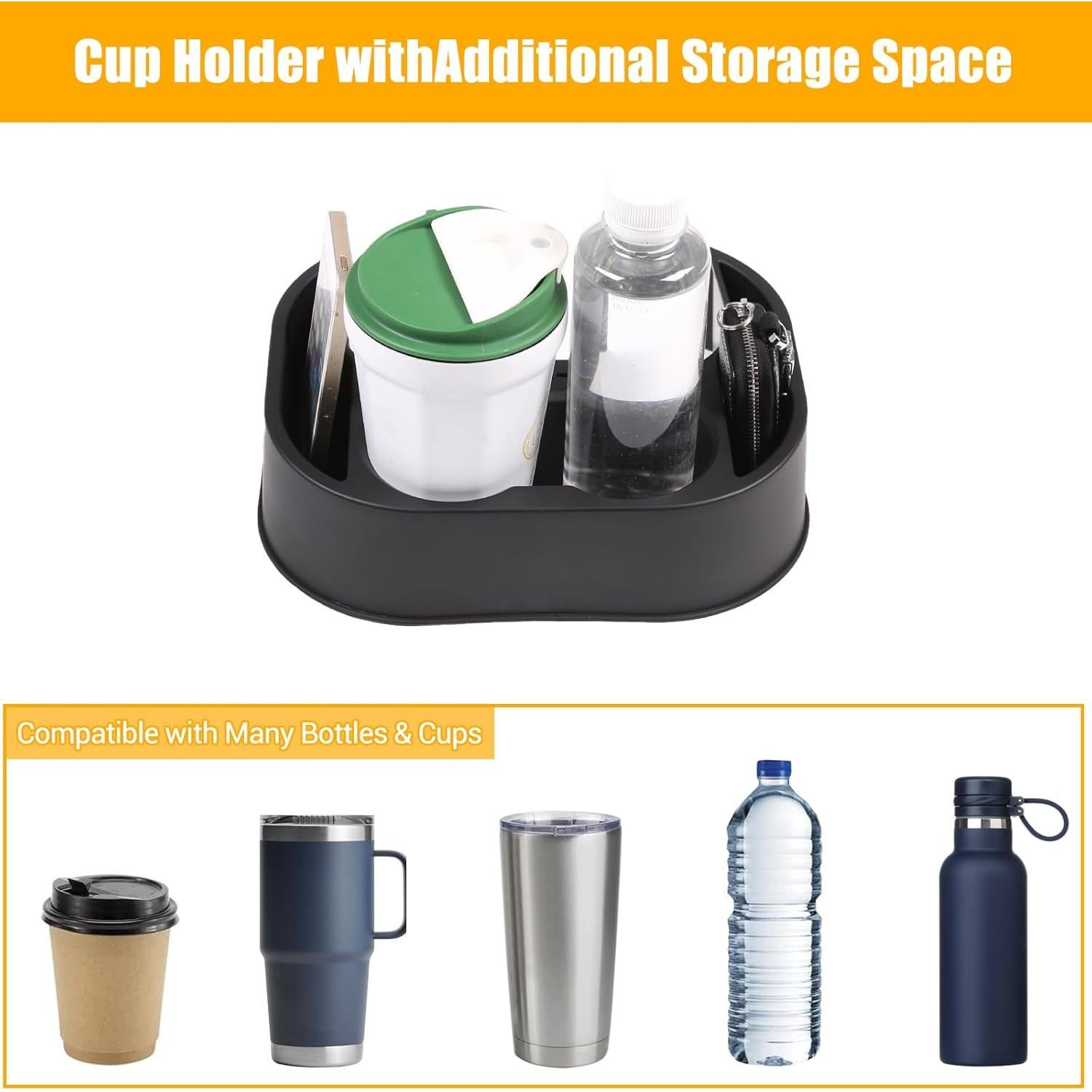 Organizador Expansor Daeiclru para Tazas Trasero Ford Maverick 2022-2024