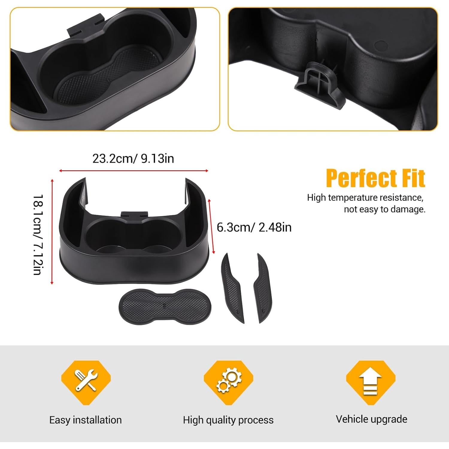 Organizador Expansor Daeiclru para Tazas Trasero Ford Maverick 2022-2024