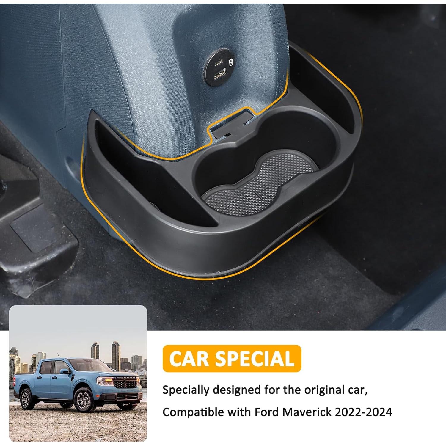 Organizador Expansor Daeiclru para Tazas Trasero Ford Maverick 2022-2024