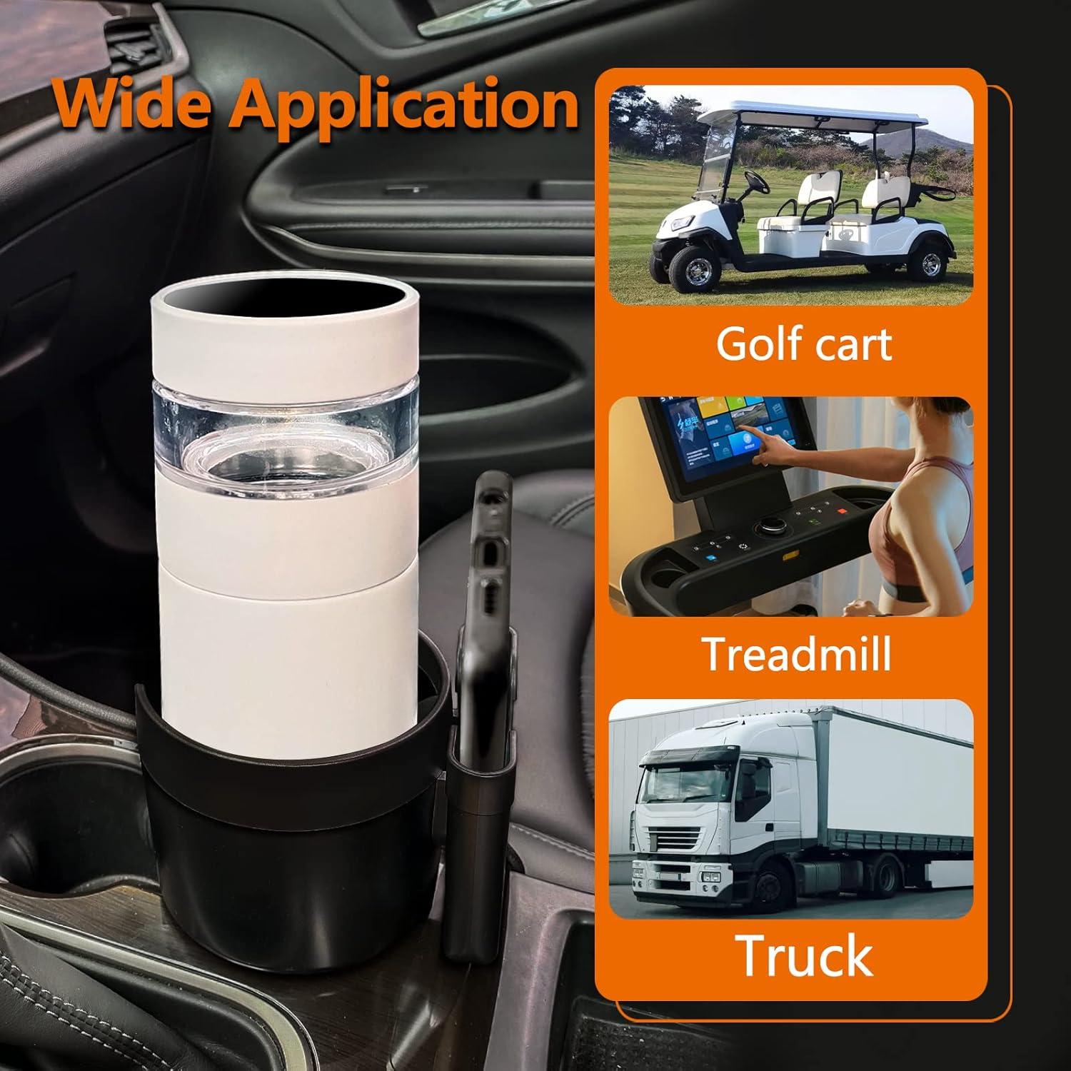 Adaptador Soporte para Taza Sojoy SJ-CH Universal Negro 12.7x11.4 cm