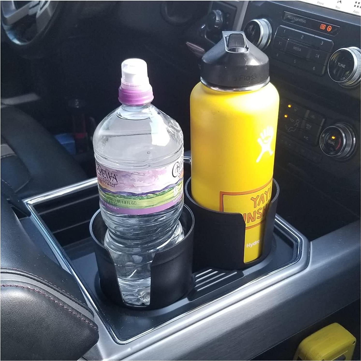 Adaptador de Portavasos Gadjit Cup Keeper Plus Negro - Banda Ajustable