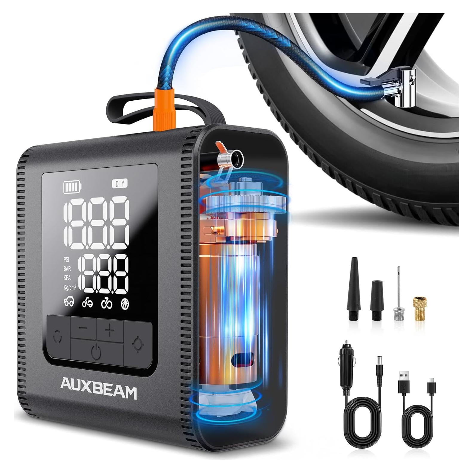 Inflador de Neumáticos Auxbeam H4Pro 150PSI Portátil 12V