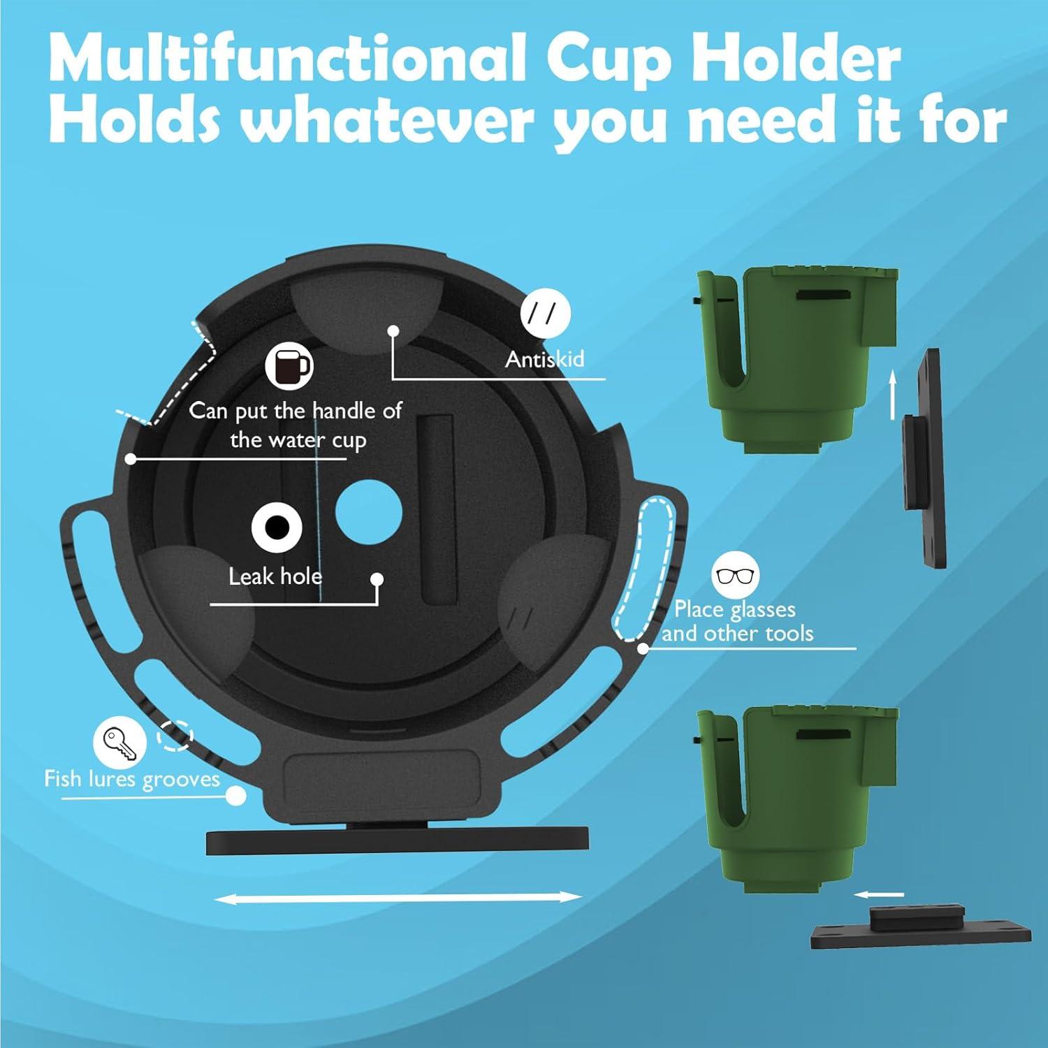 Soporte de Taza Multifuncional EDSRDUX Verde Grande