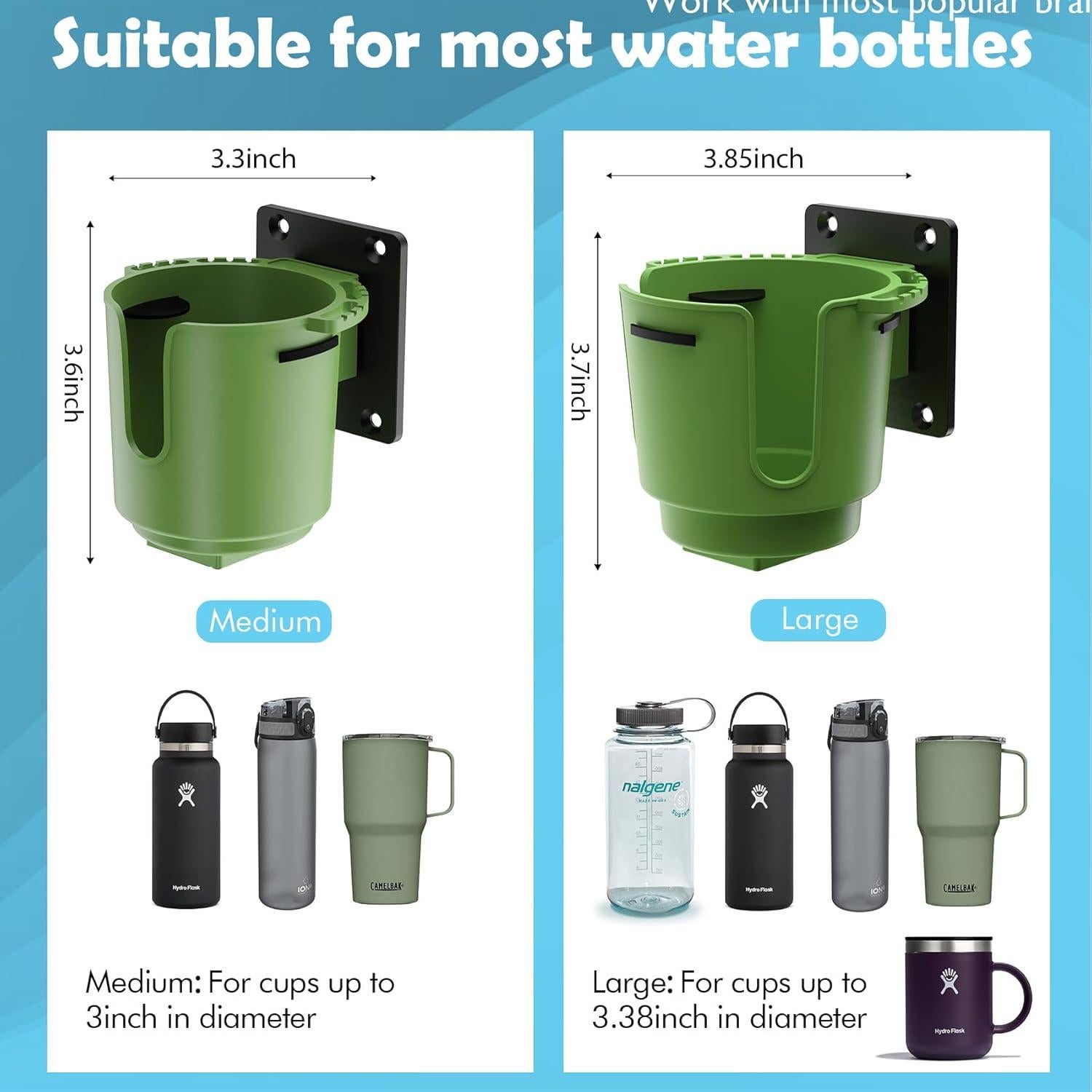 Soporte de Taza Multifuncional EDSRDUX Verde Grande