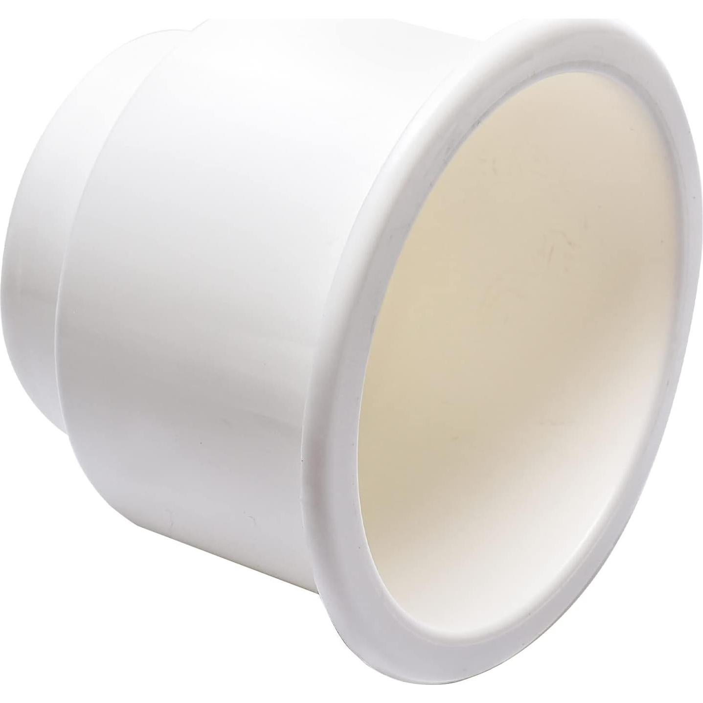 Soporte para vaso plástico blanco MANUMARINE 4 pcs con drenaje