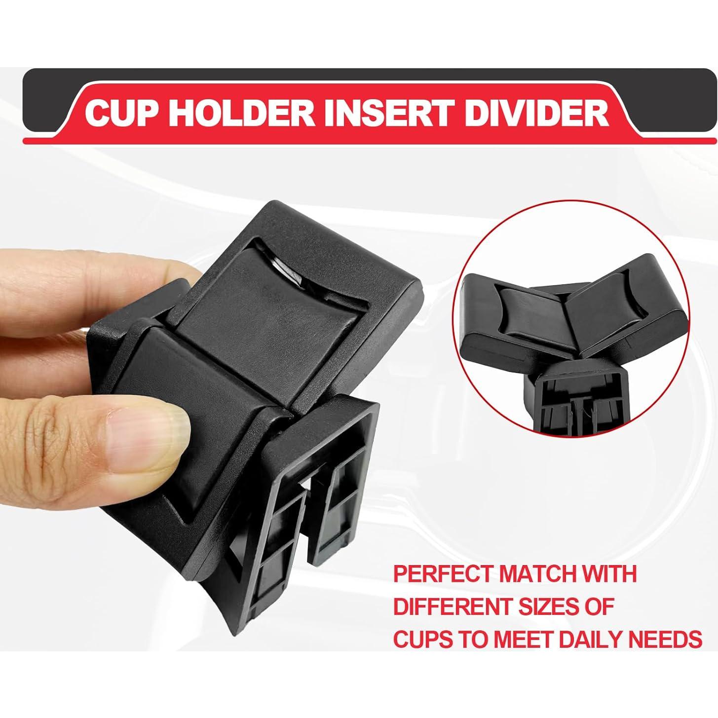 Divisor de Inserción para Portavasos Pleoos Toyota Highlander 2014-2019