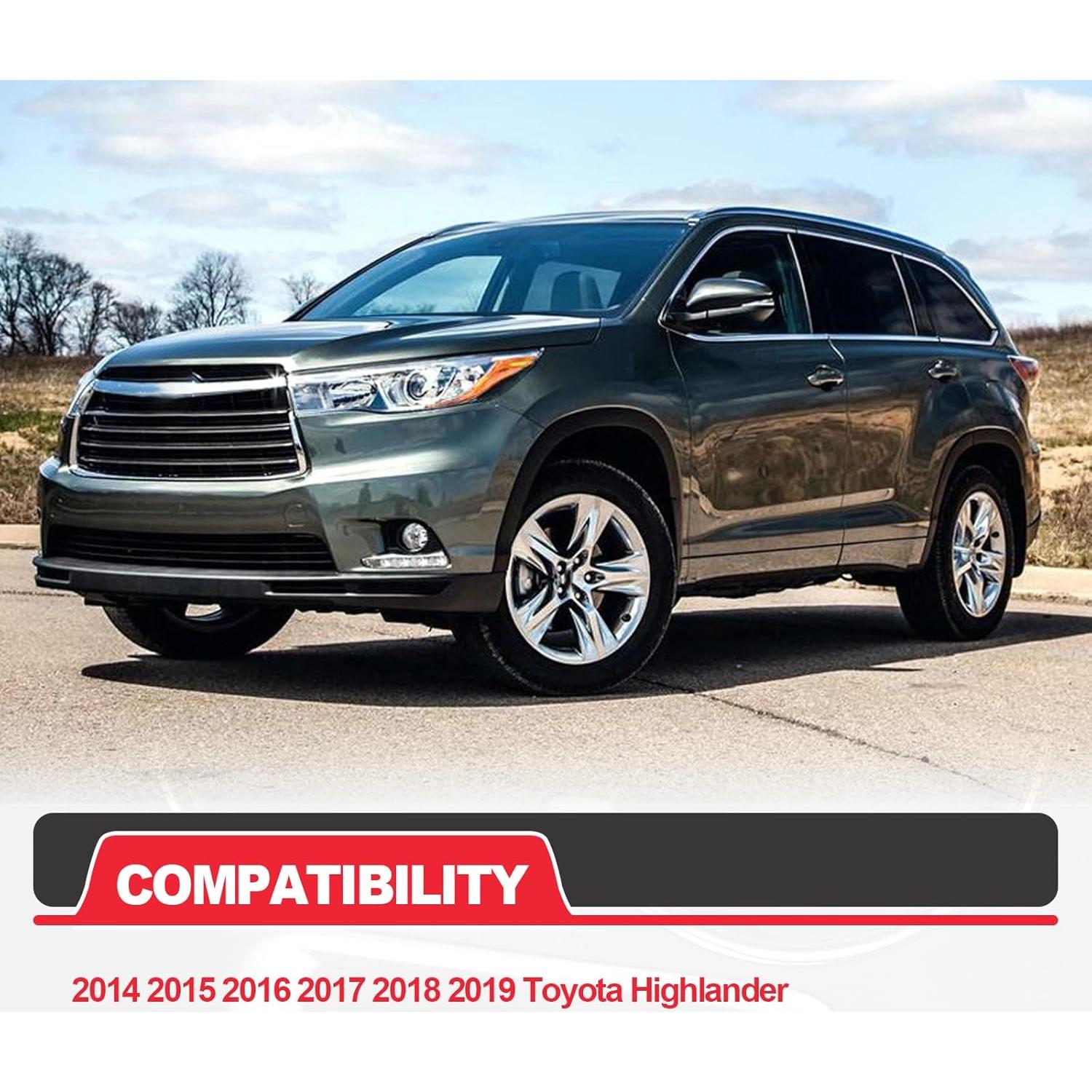 Divisor de Inserción para Portavasos Pleoos Toyota Highlander 2014-2019