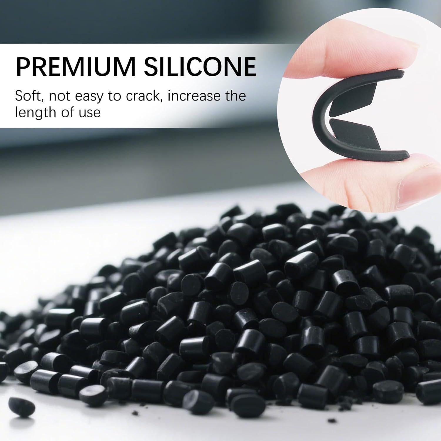 6 Inserciones de Silicona para Portavasos de Coche YGDMD