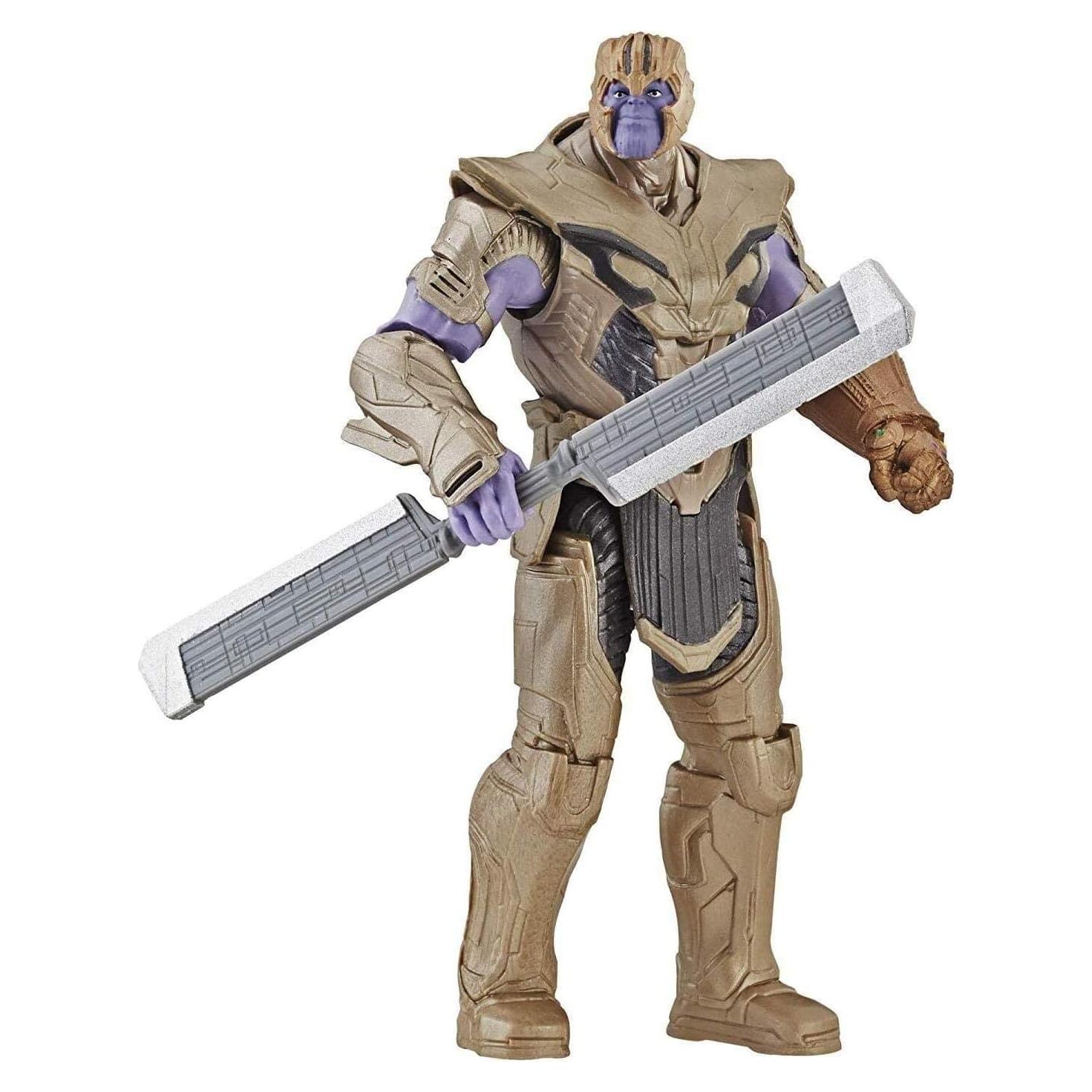 Figura Deluxe Guerrero Thanos Marvel 15.24 cm