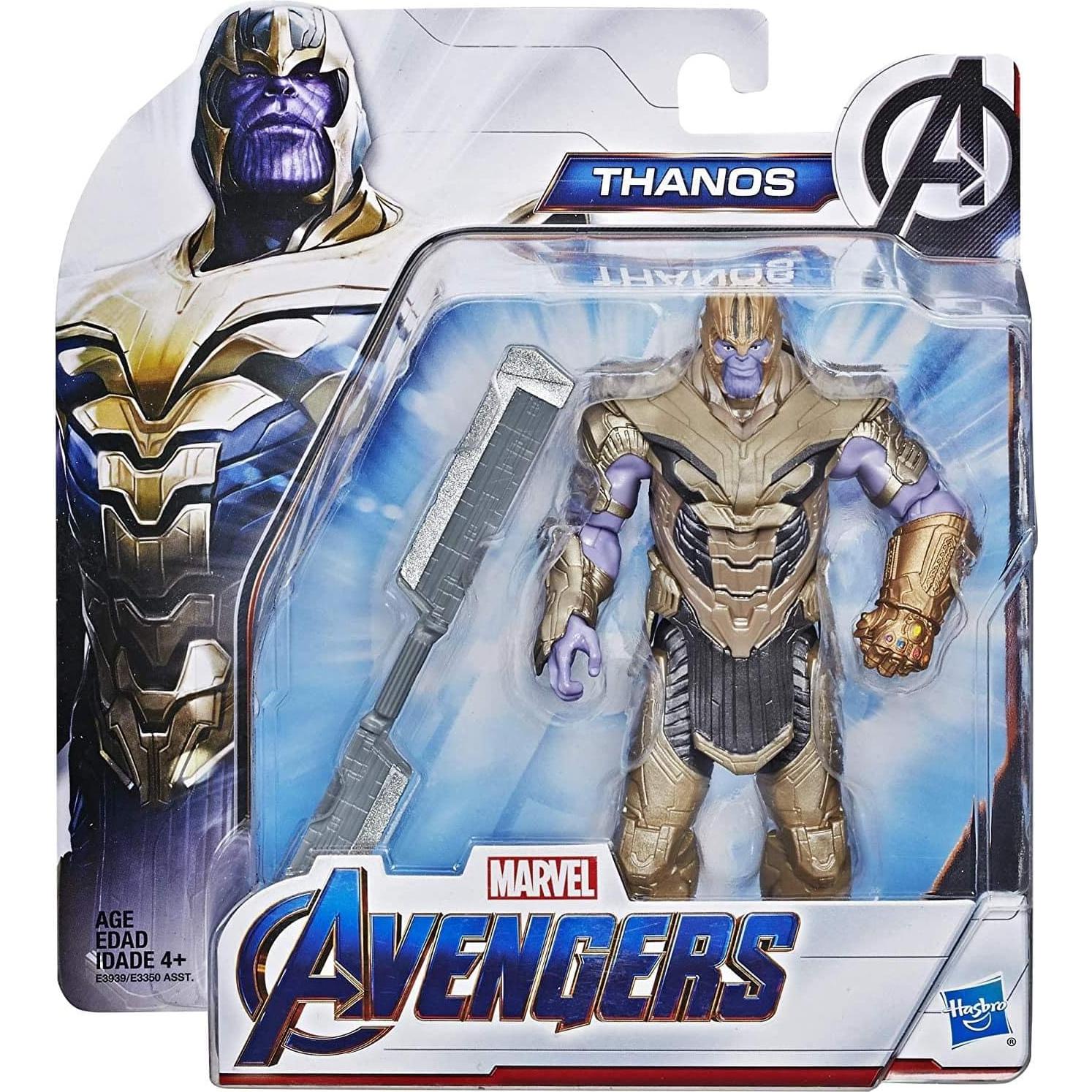 Figura Deluxe Guerrero Thanos Marvel 15.24 cm