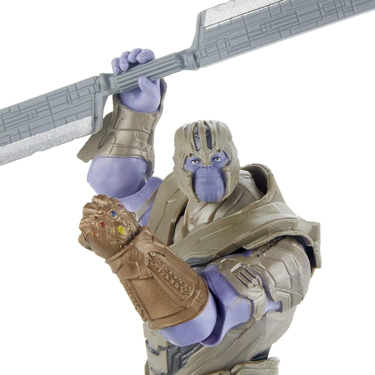 Figura Deluxe Guerrero Thanos Marvel 15.24 cm