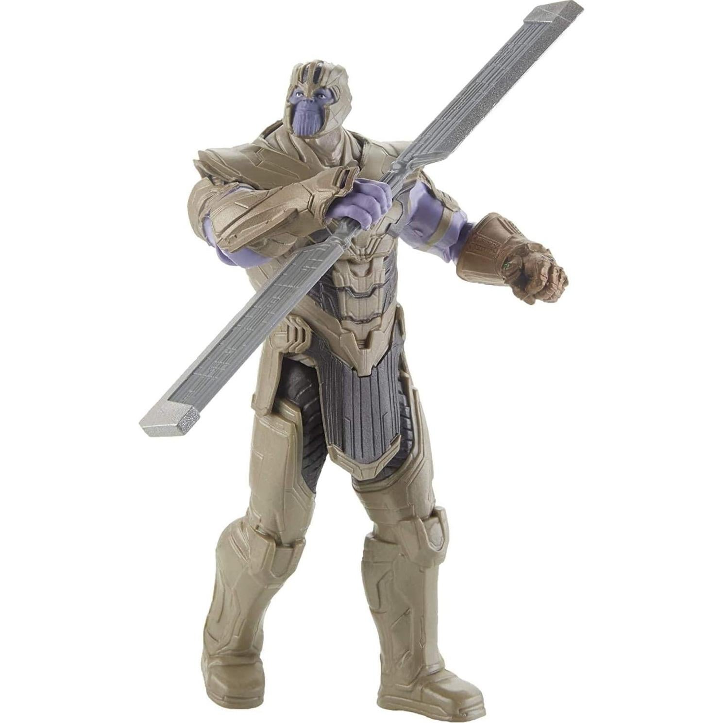 Figura Deluxe Guerrero Thanos Marvel 15.24 cm