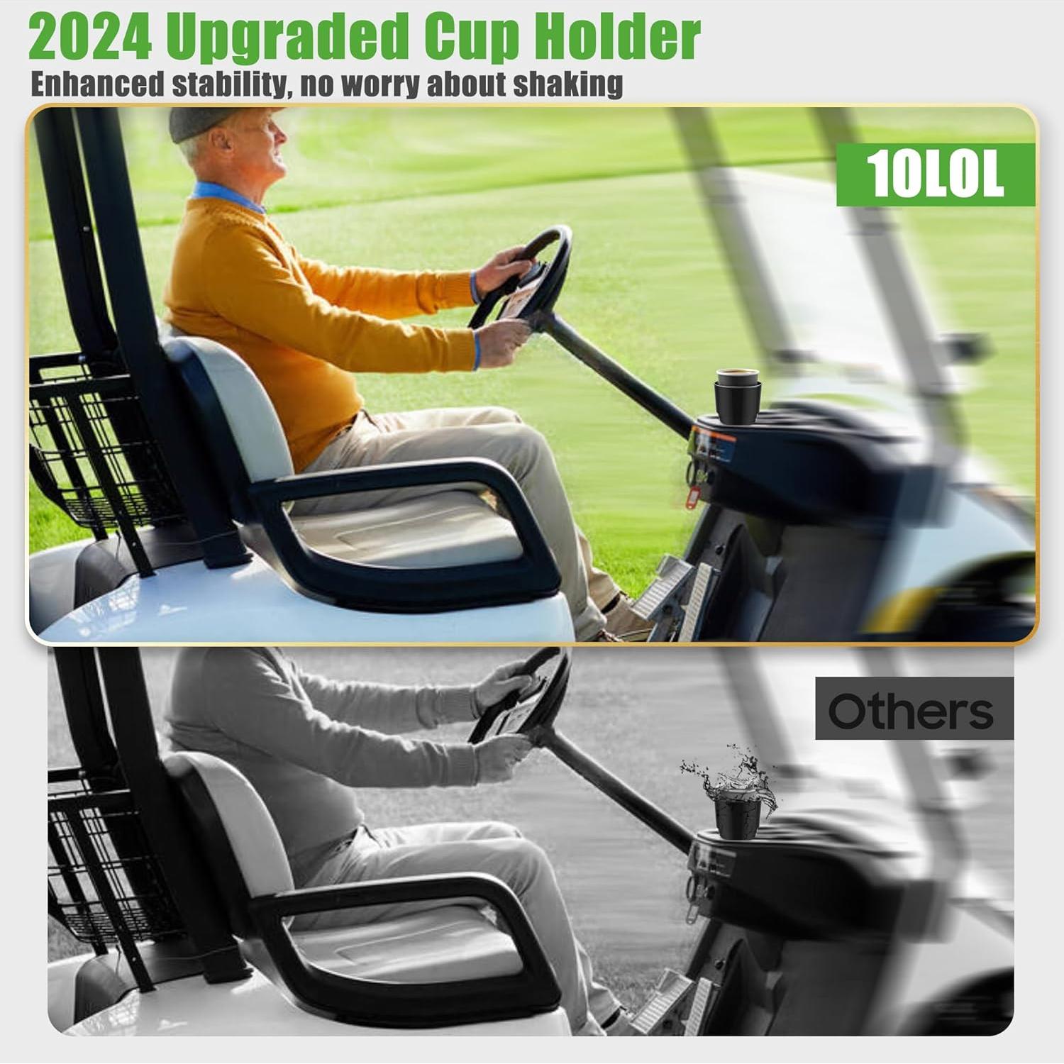 Soporte para Calentador de Propano 10L0L para Carros de Golf