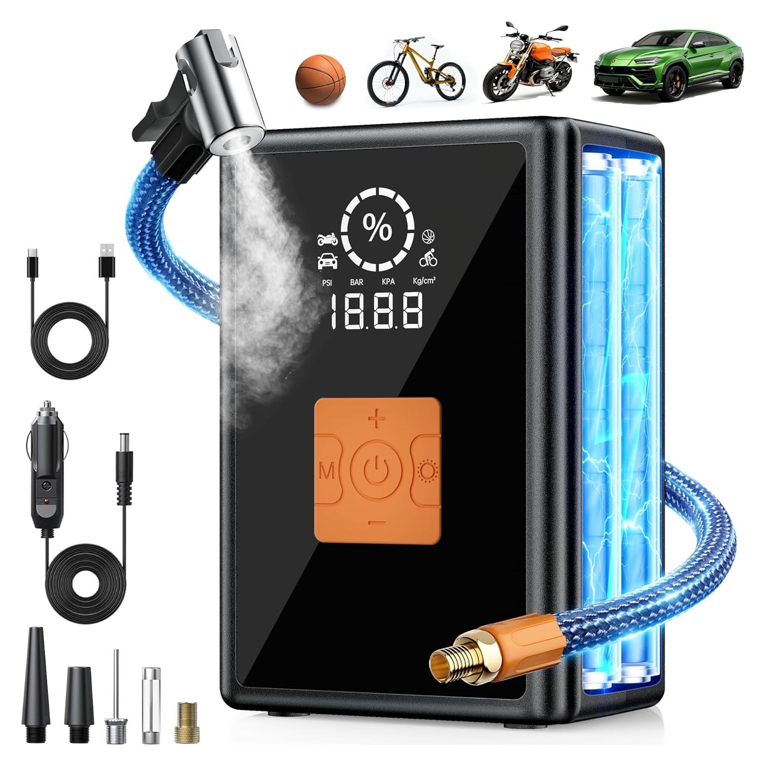 Compresor de Aire Inalámbrico GOSSLIZE HC02 150 PSI 40L/min