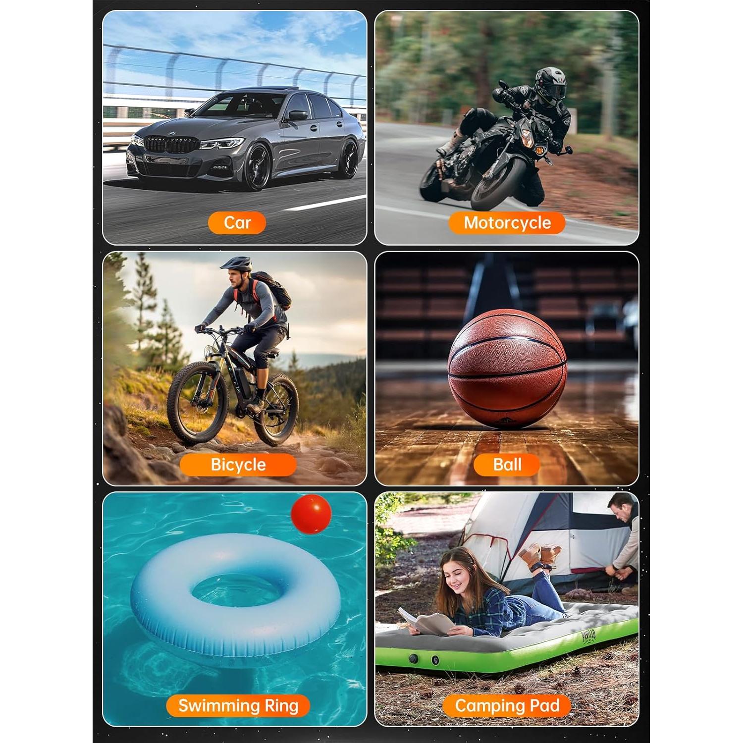 Compresor de Aire Inalámbrico GOSSLIZE HC02 150 PSI 40L/min