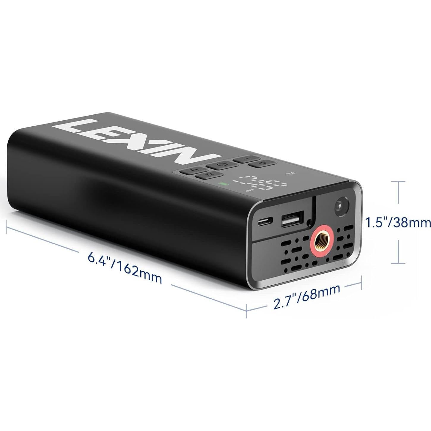 Inflador de Neumáticos LEXIN P5 150PSI Portátil 5000mAh