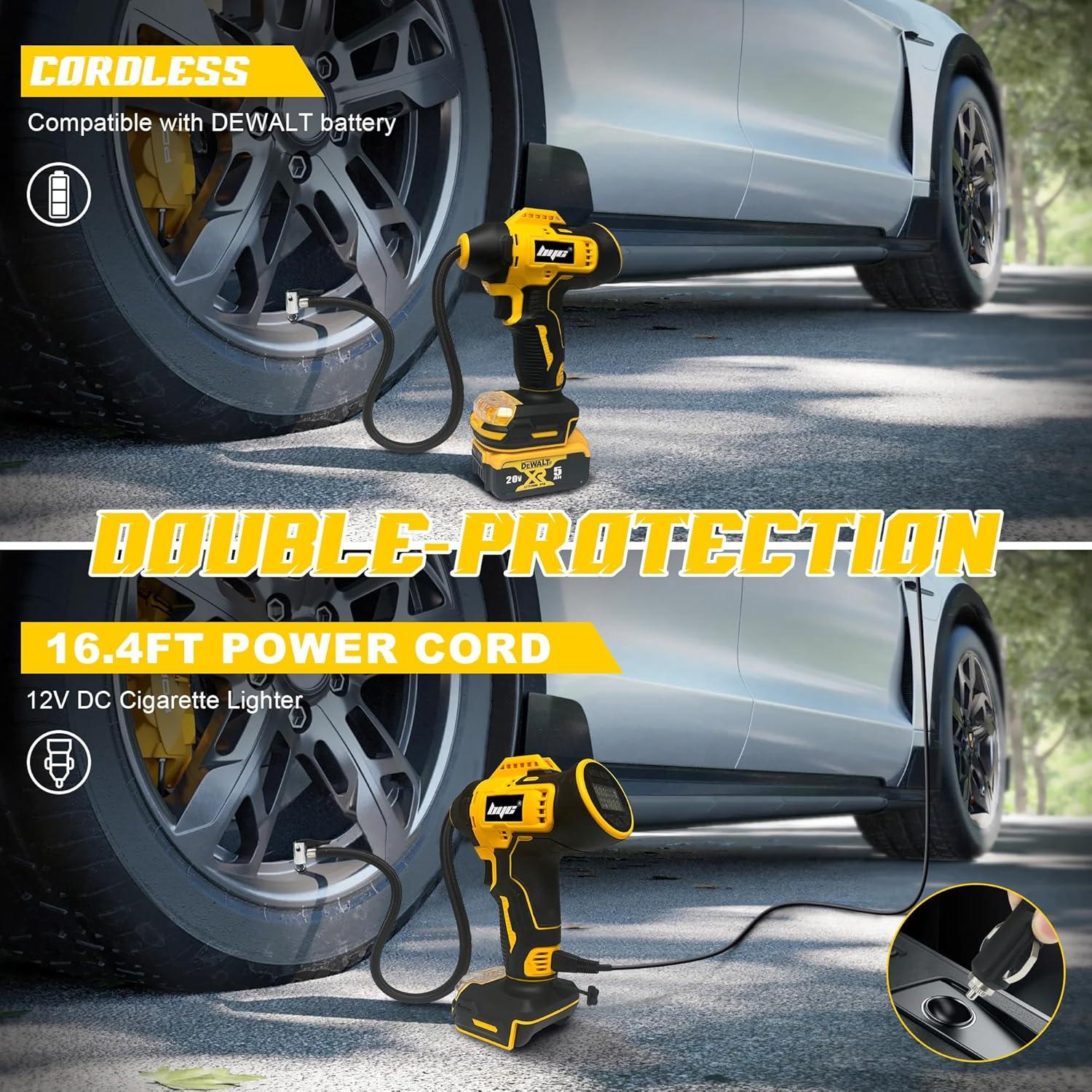 Inflador de Neumáticos Inalámbrico RAYLEEY 20V MAX 160 PSI