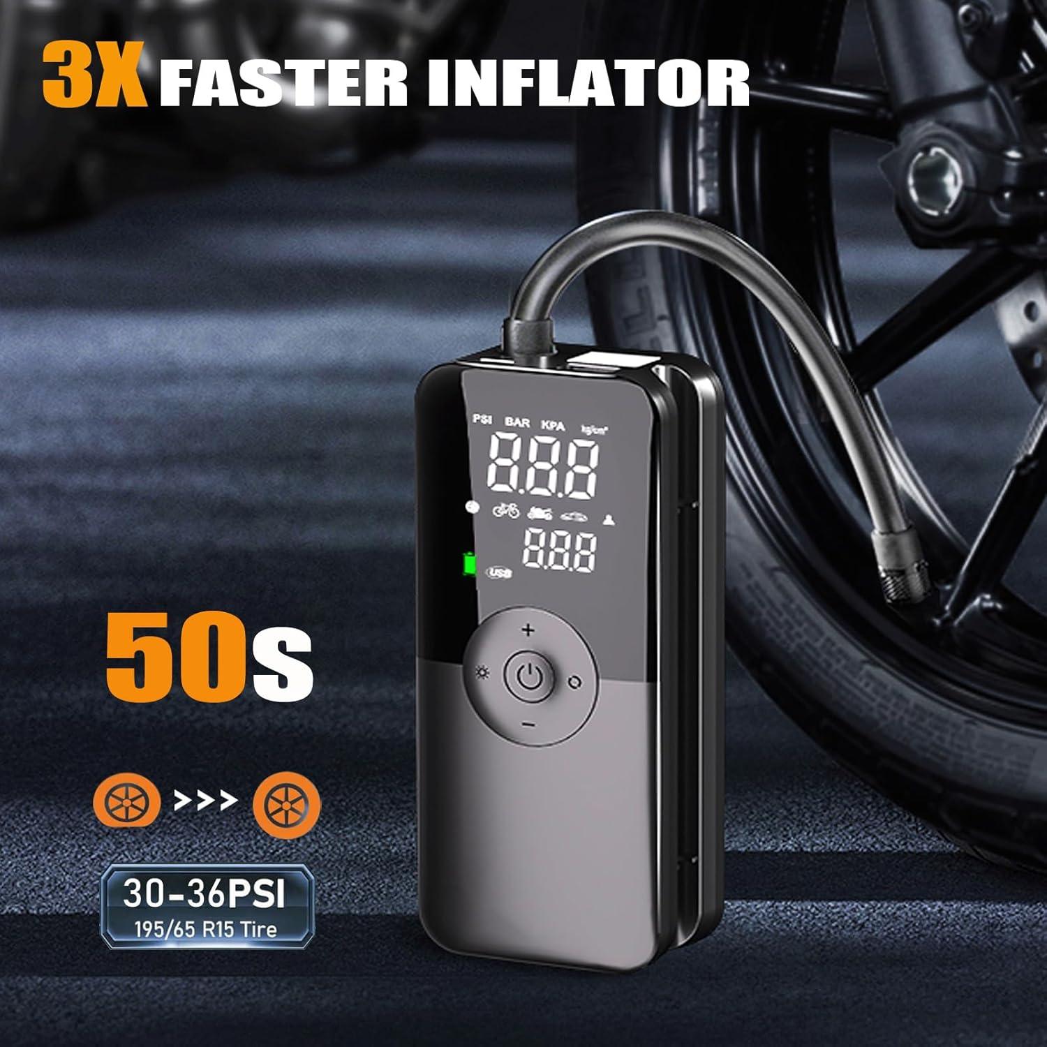 Compresor de Aire Portátil Smiletech Sm-tire-3106 150 PSI