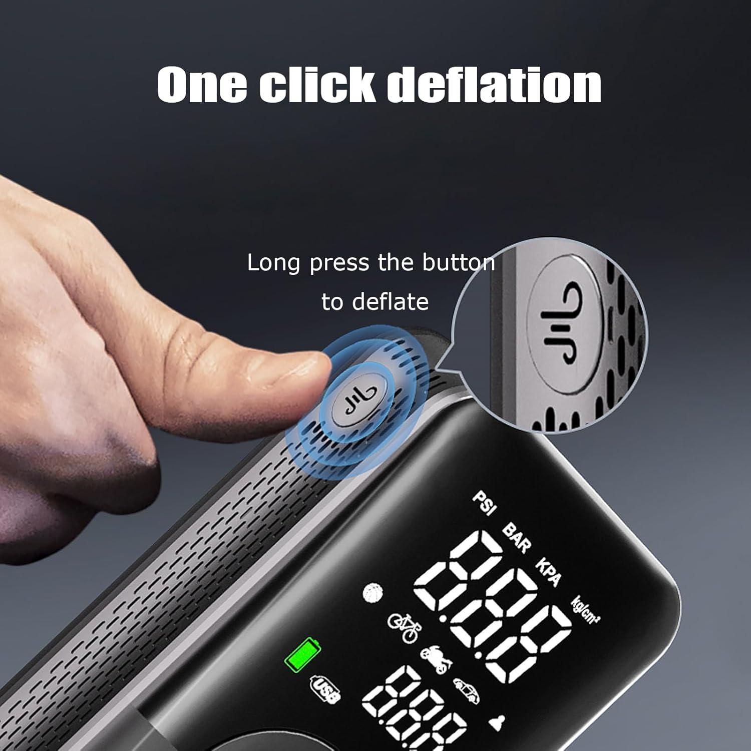 Compresor de Aire Portátil Smiletech Sm-tire-3106 150 PSI