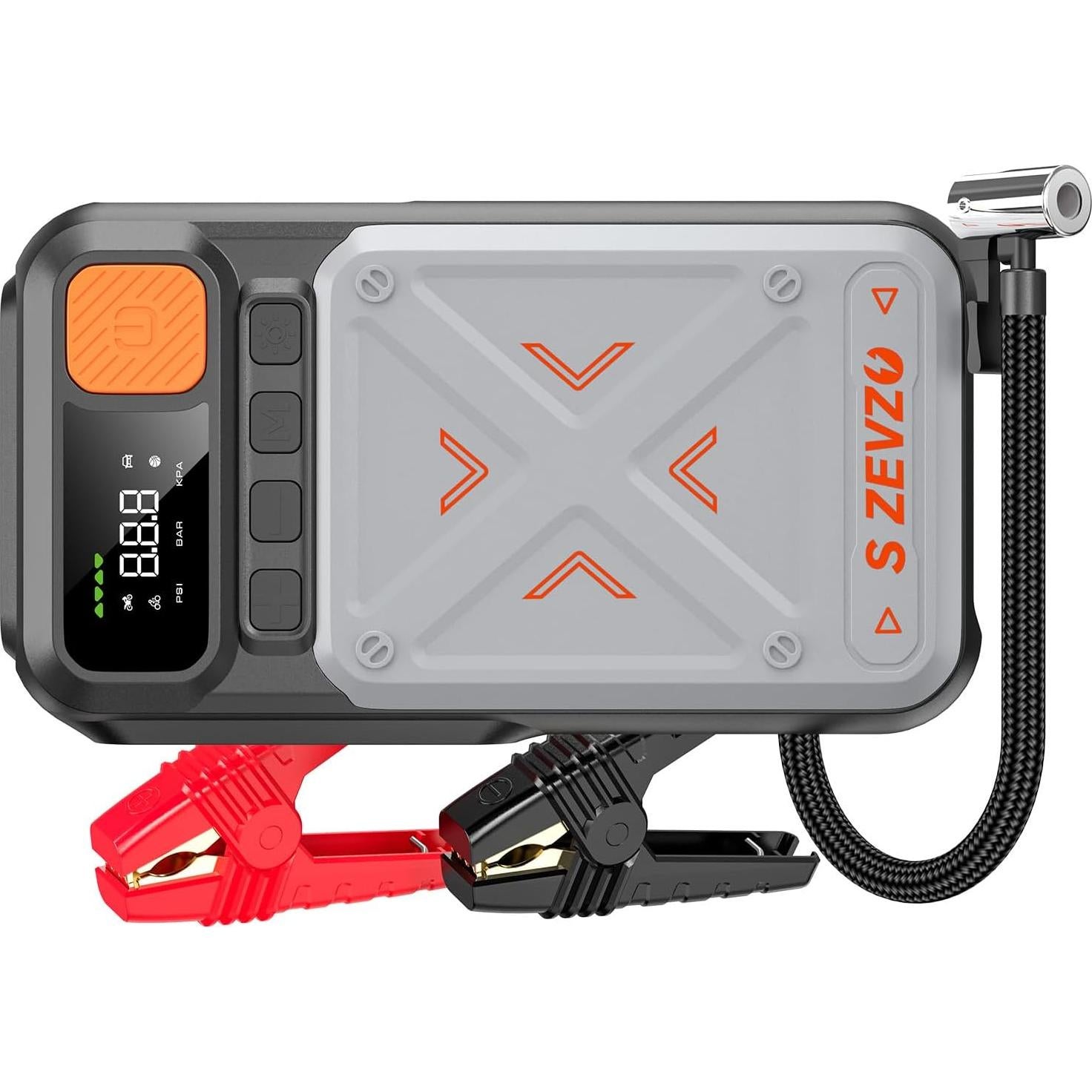 Arrancador de Coche S ZEVZO B29L 3500A con Compresor 150PSI