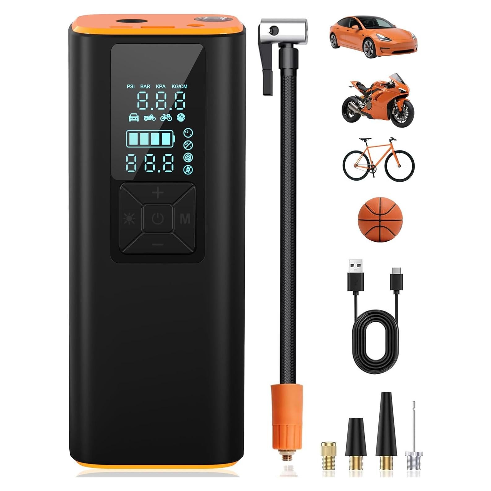 Compresor de Aire Portátil Carzic D01 150PSI Batería 4000mAh